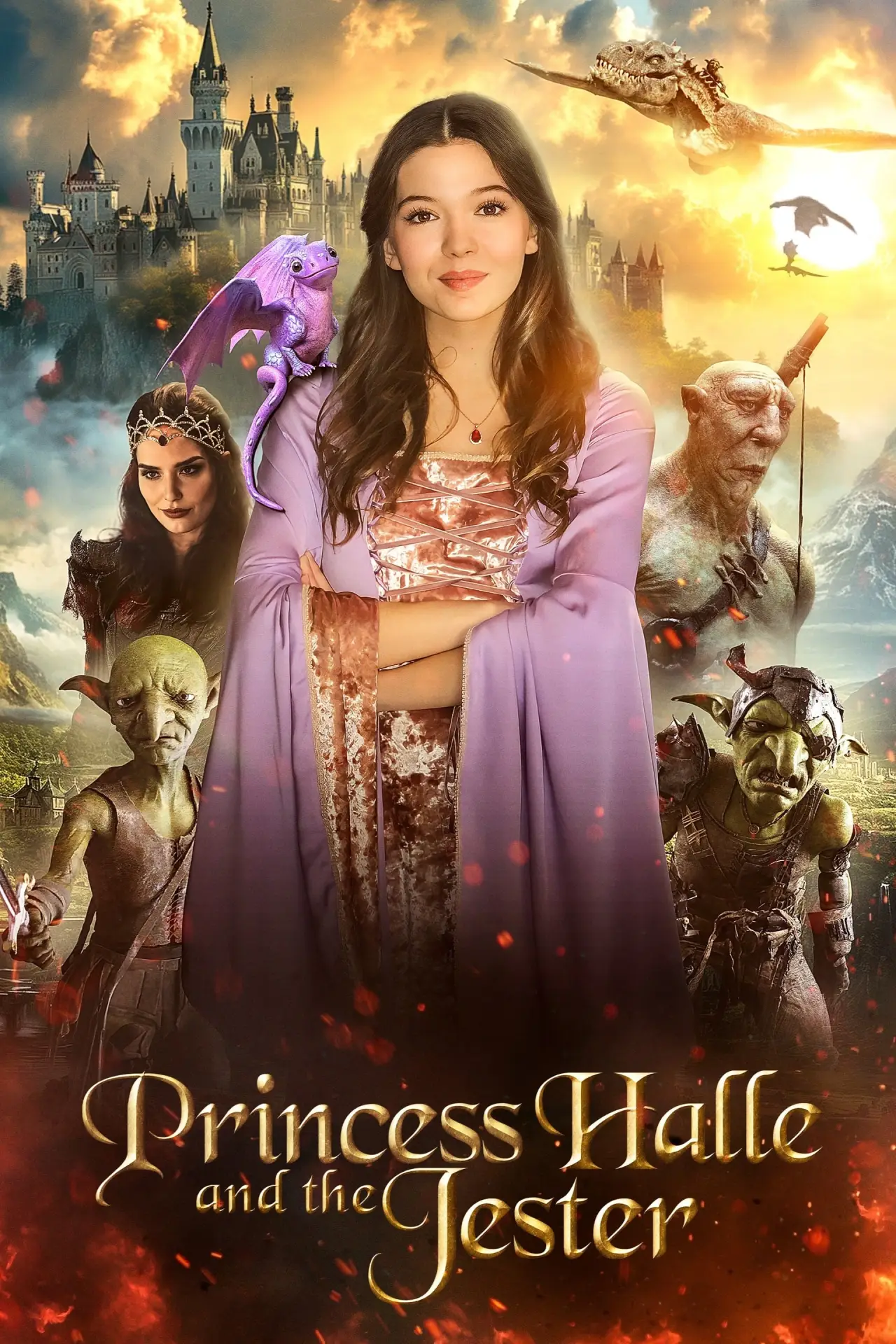 Movie poster "Princess Halle and the Jester"