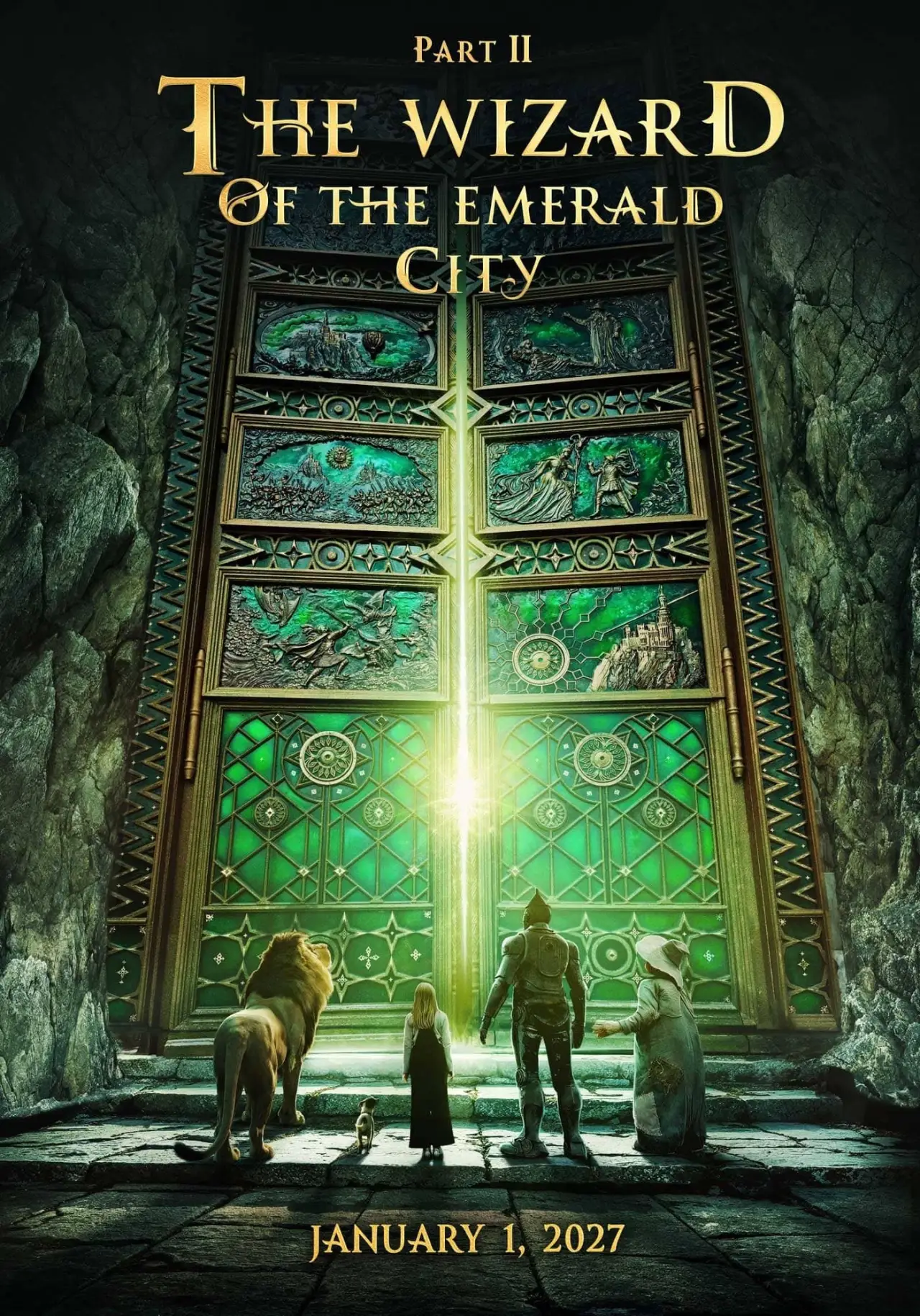 Movie poster "The Wizard of the Emerald City, Part II"