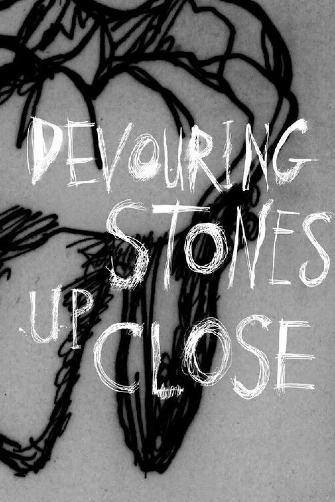 Movie poster "Devouring Stones Up Close"