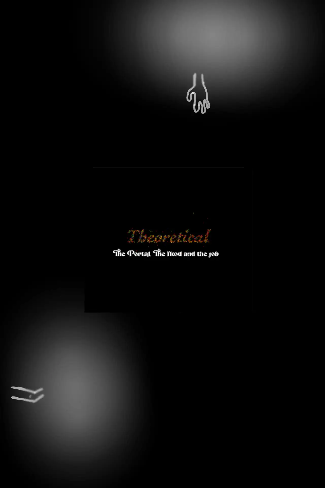 Movie poster "Theoretical: The Portal, The Flood and The Job"