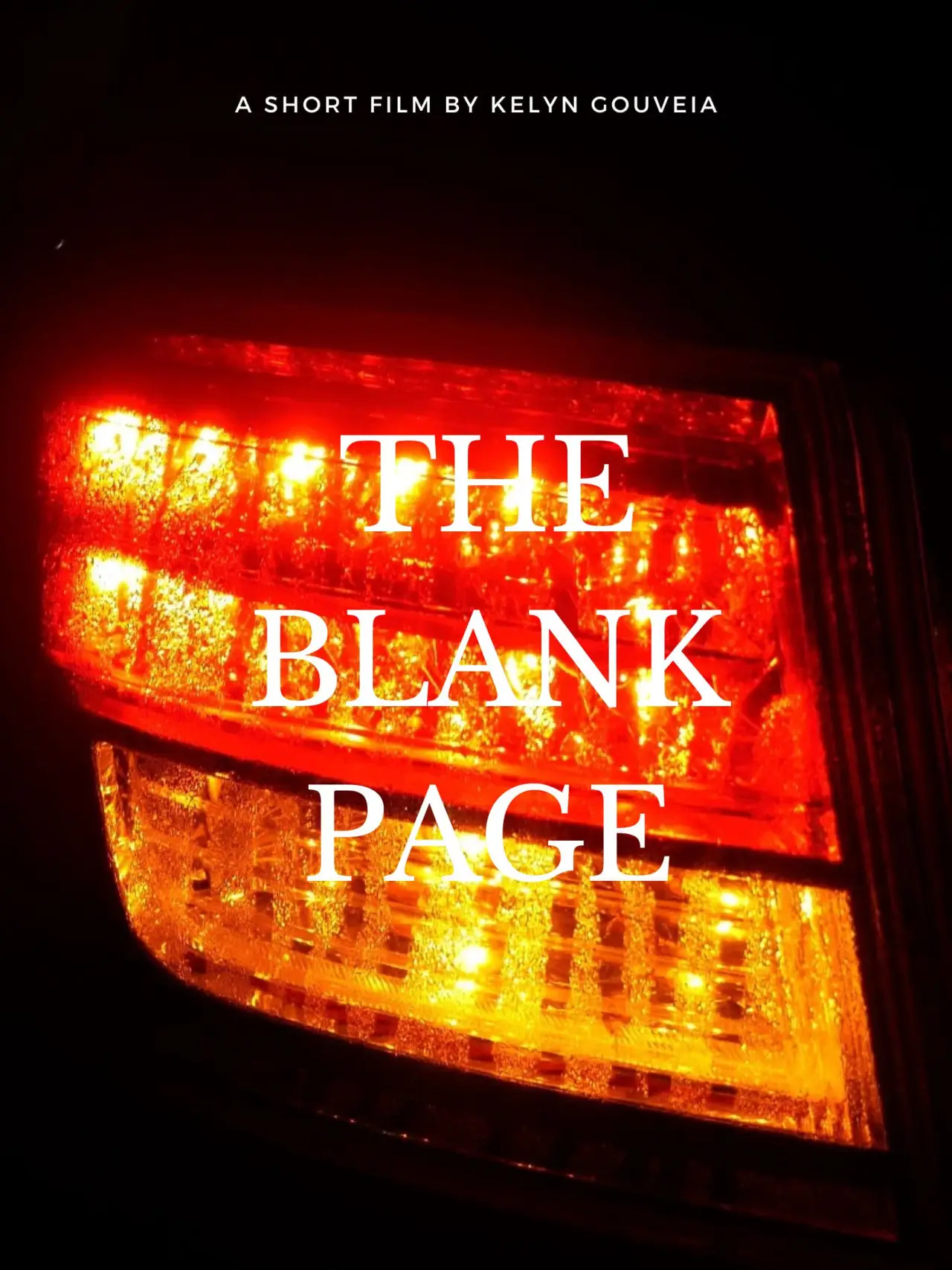 Movie poster "The Blank Page"