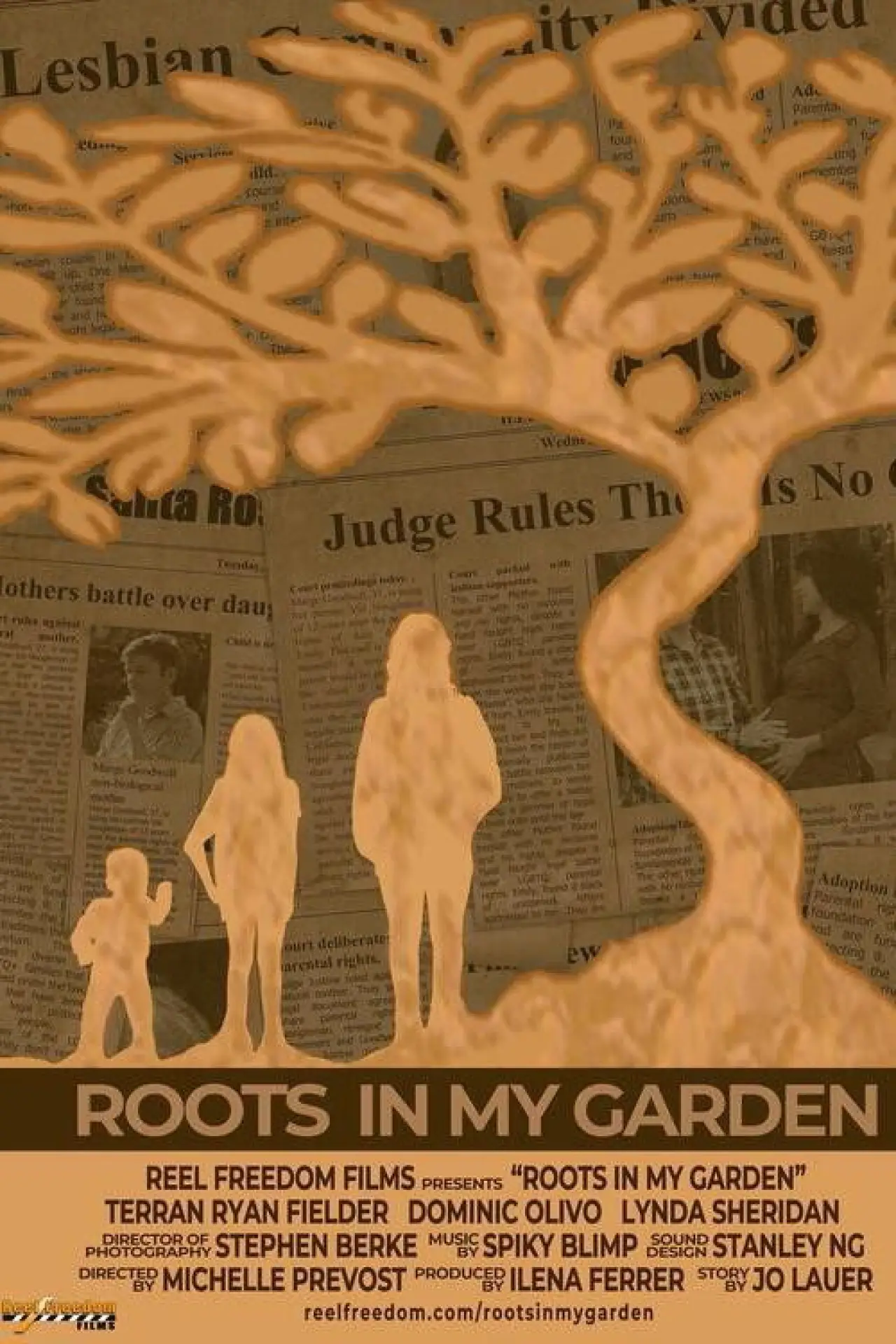 Movie poster "Roots in My Garden"