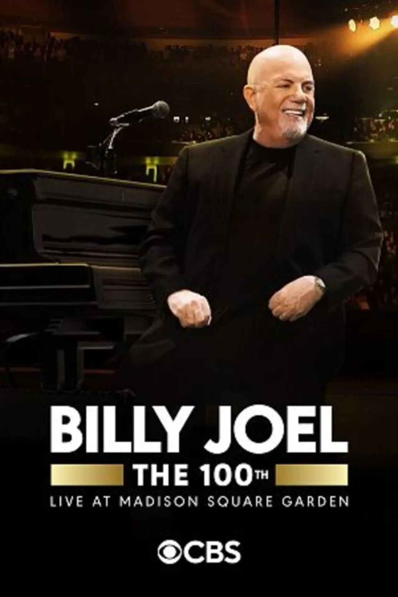 Movie poster "Billy Joel: The 100th - Live at Madison Square Garden"