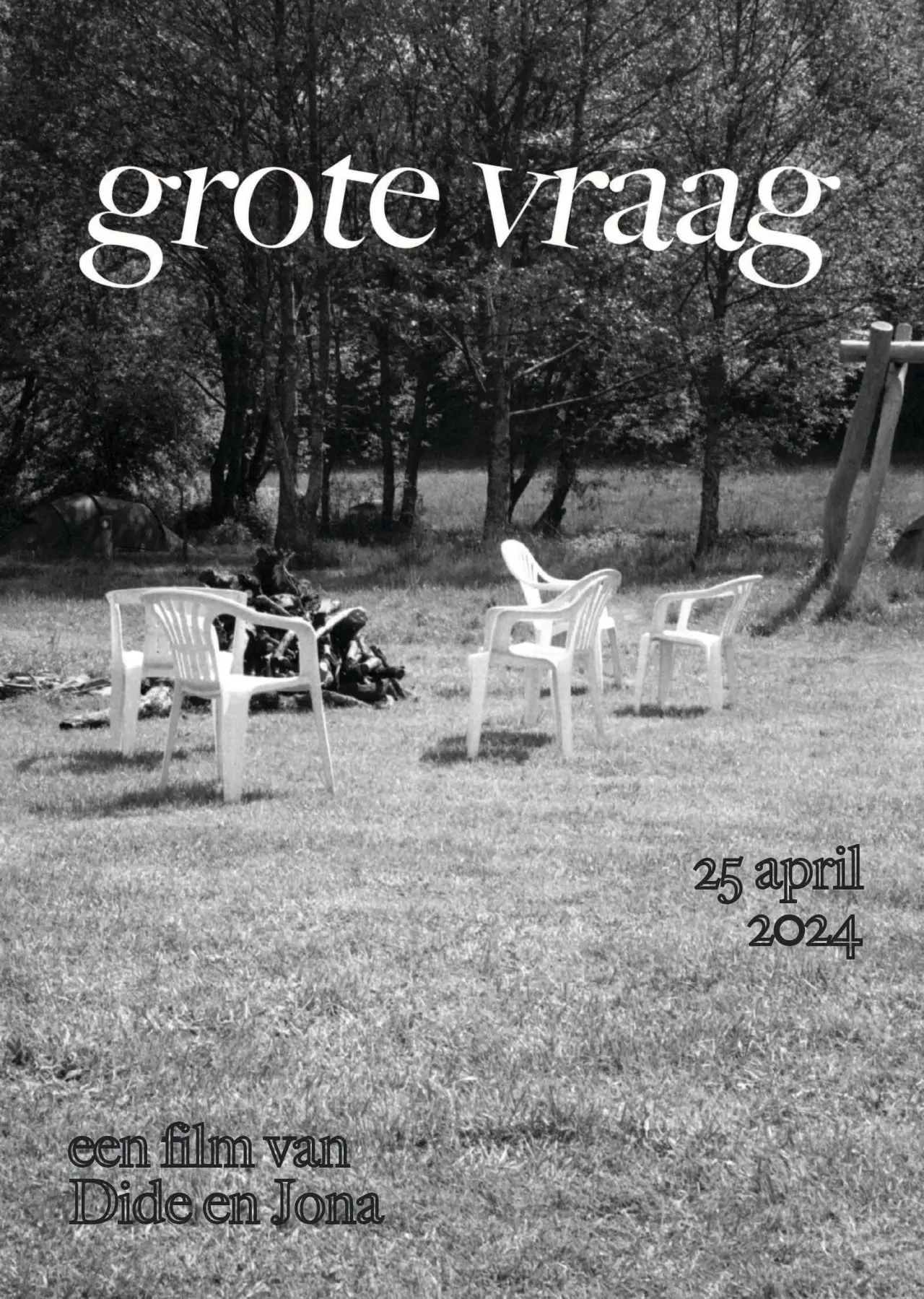 Movie poster "Grote Vraag"