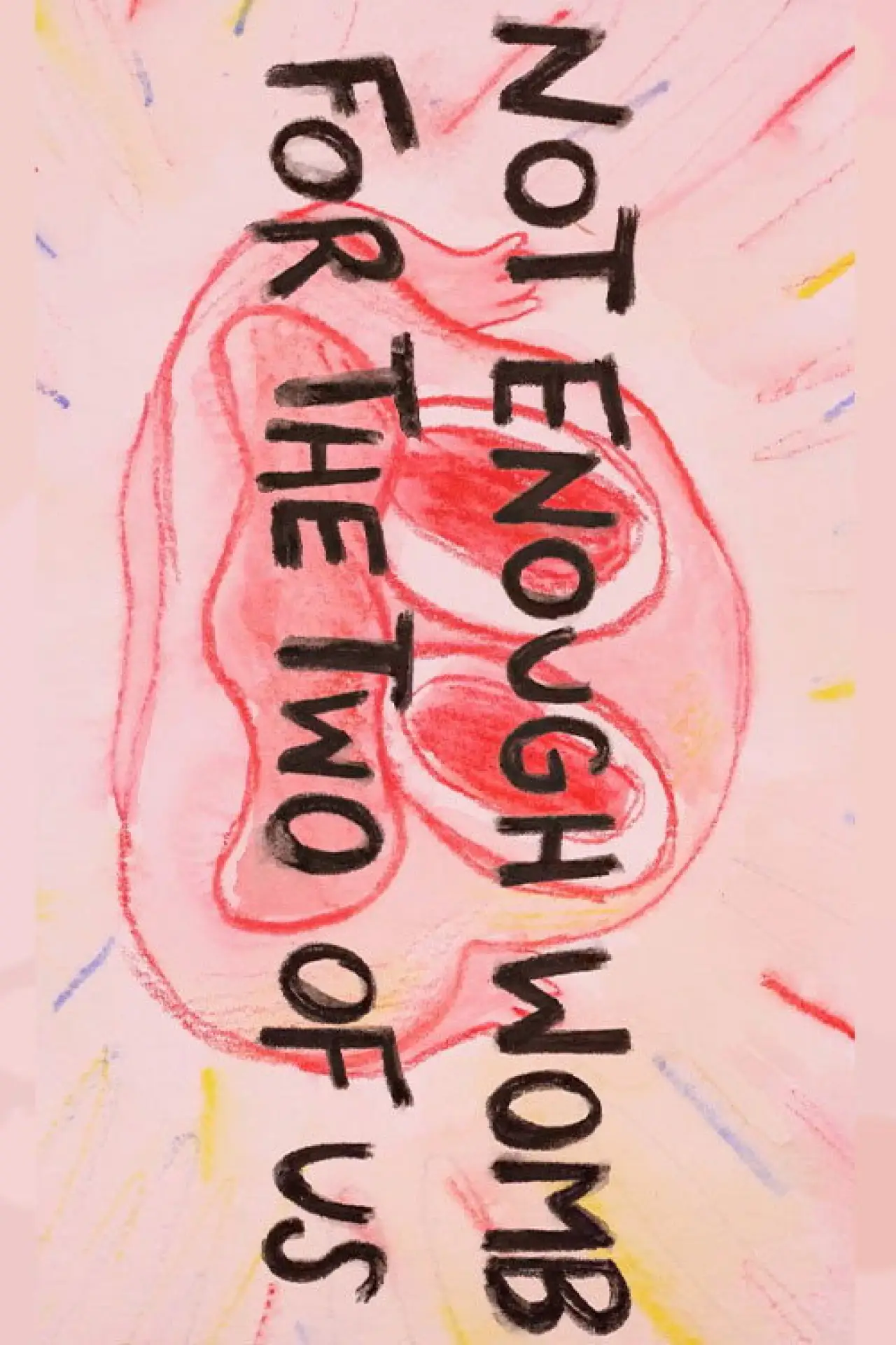 Movie poster "Not Enough Womb for the Two of Us"