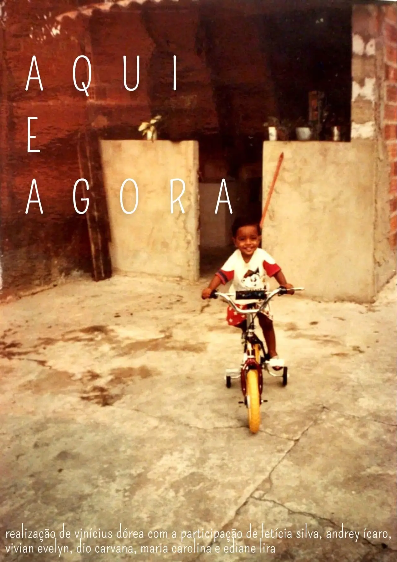 Movie poster "Aqui e Agora"