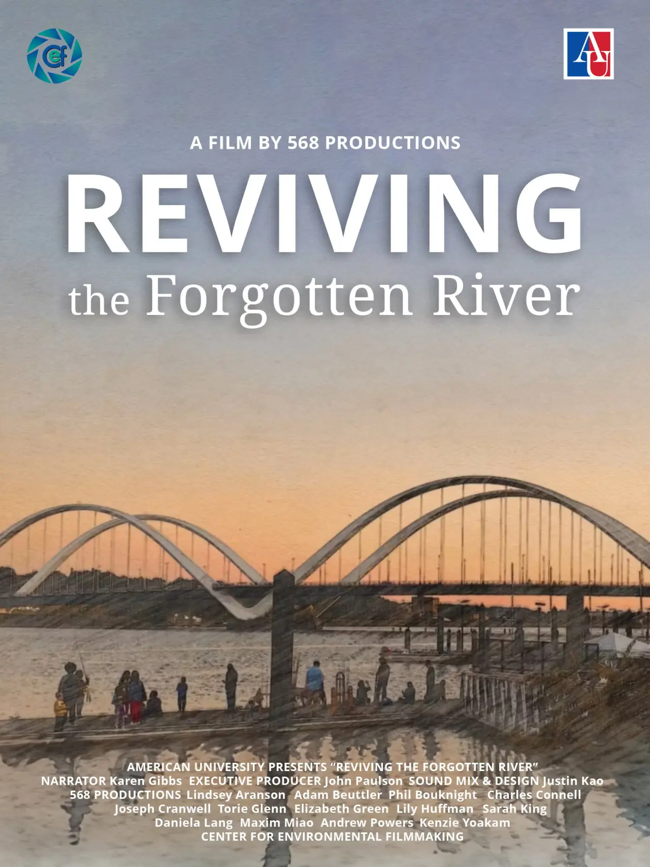 Movie poster "Reviving the Forgotten River"