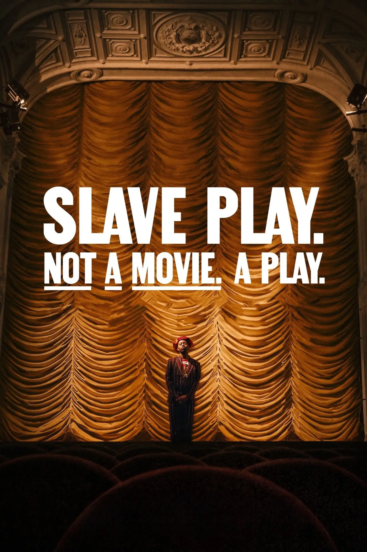 Movie poster "Slave Play. Not A Movie. A Play."