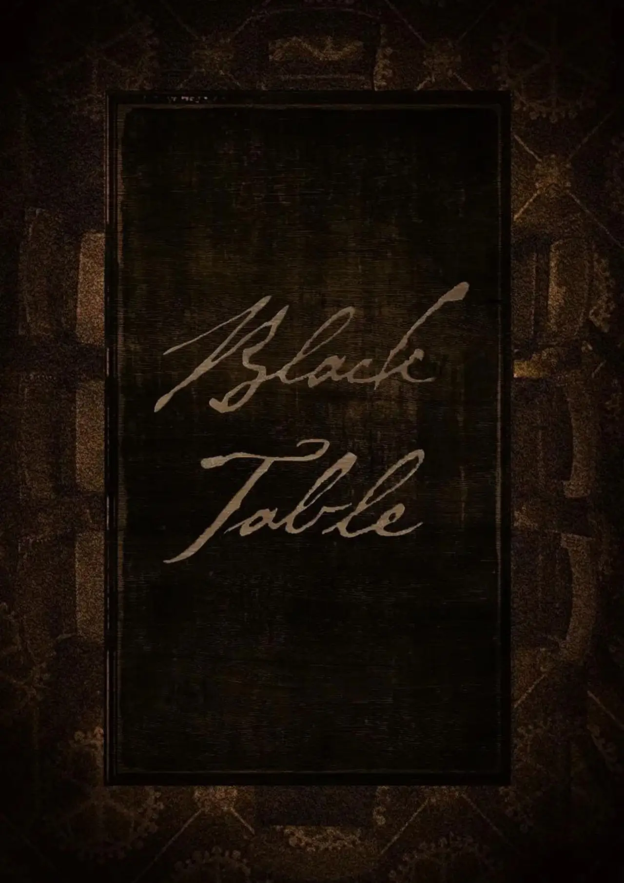 Movie poster "Black Table"