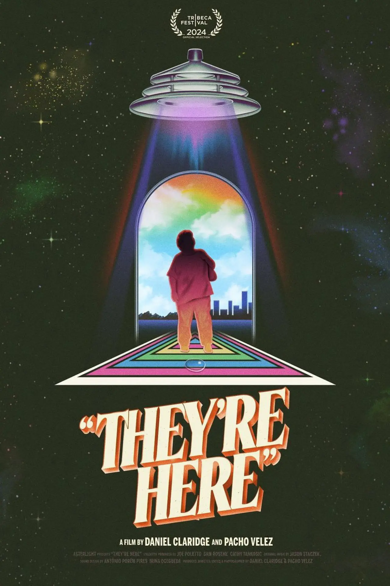 Movie poster "They’re Here"