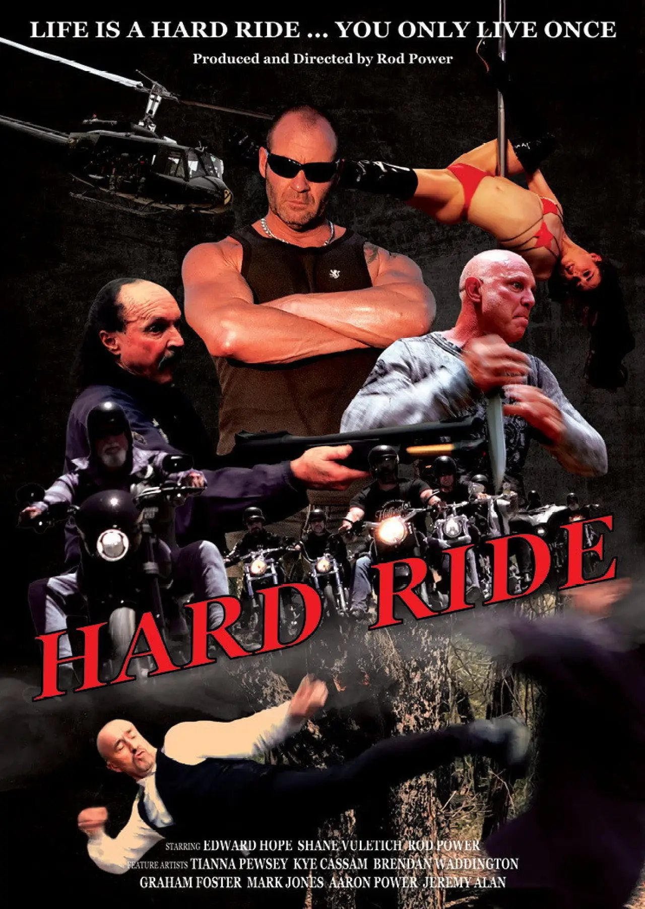 Movie poster "Hard Ride"