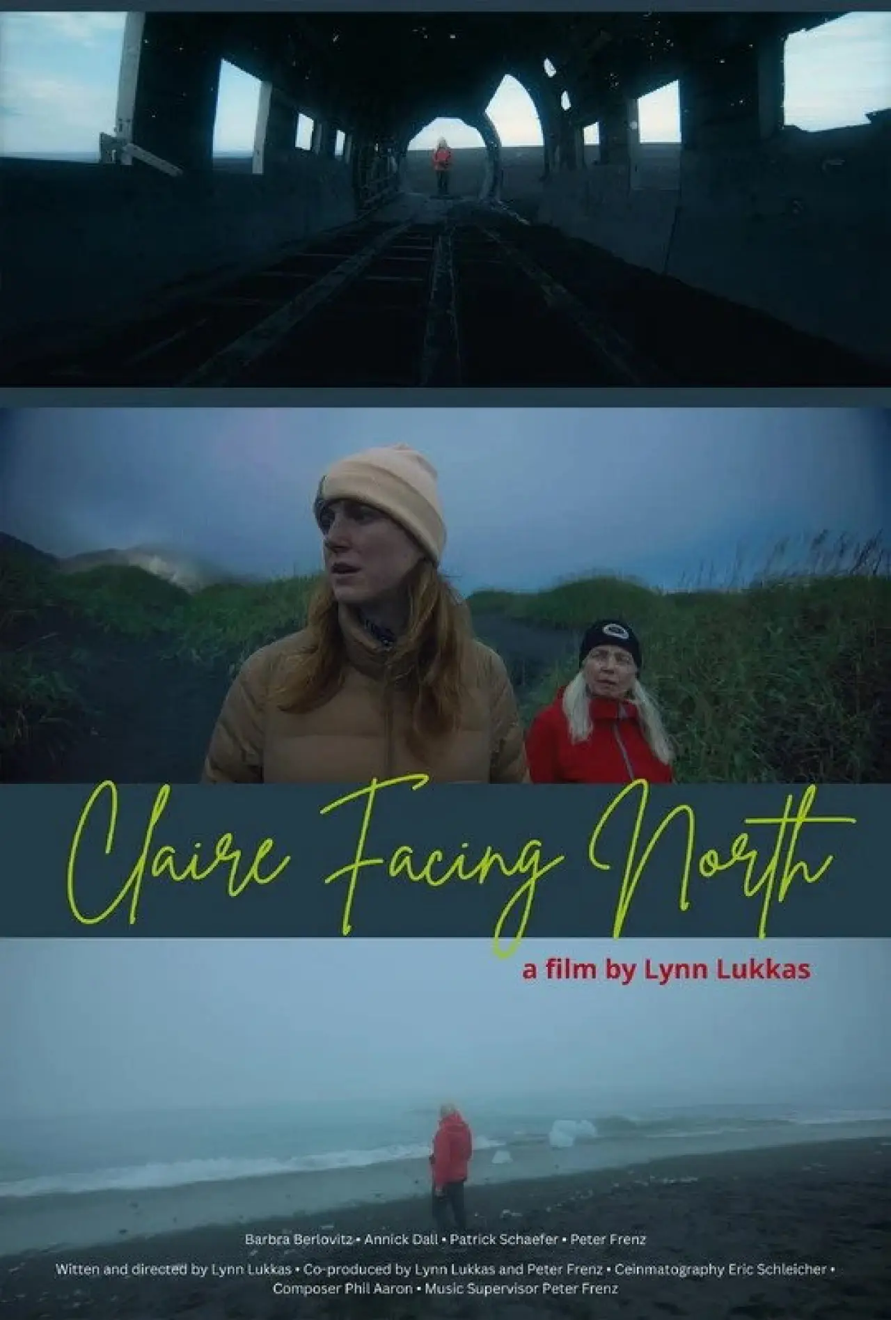 Movie poster "Claire Facing North"