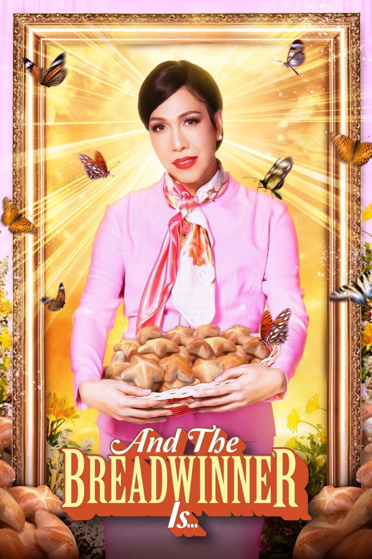 Movie poster "And the Breadwinner Is..."