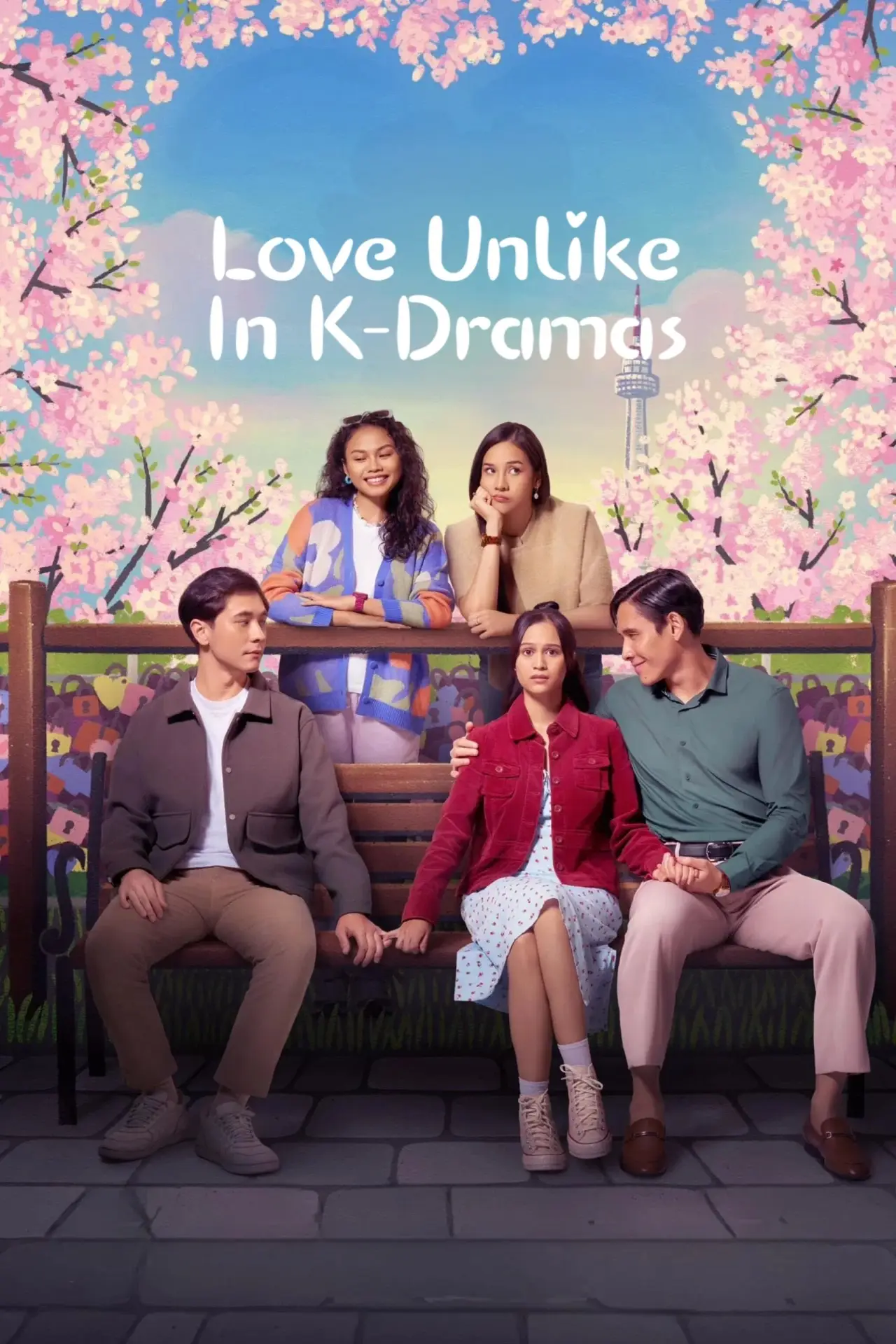 Movie poster "Love Unlike in K-Dramas"