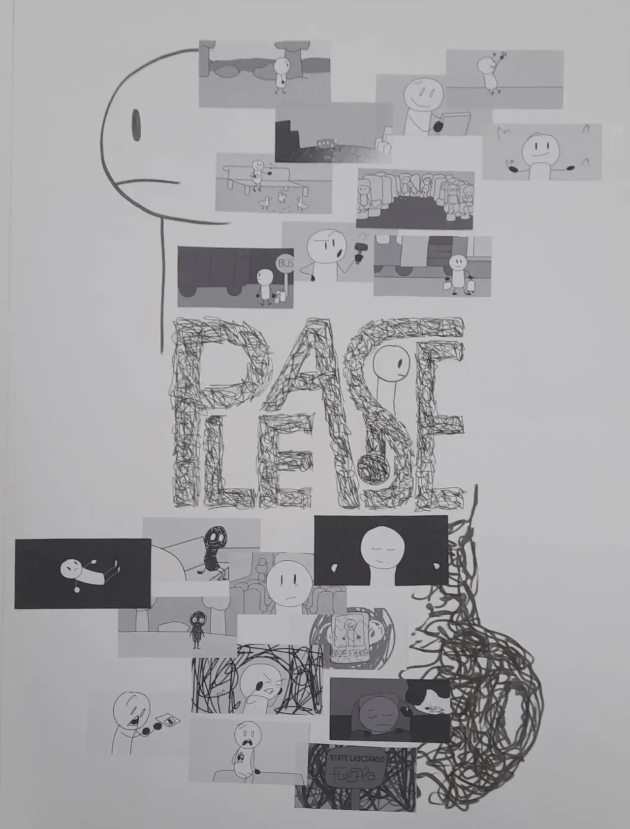 Movie poster "PLEASE"