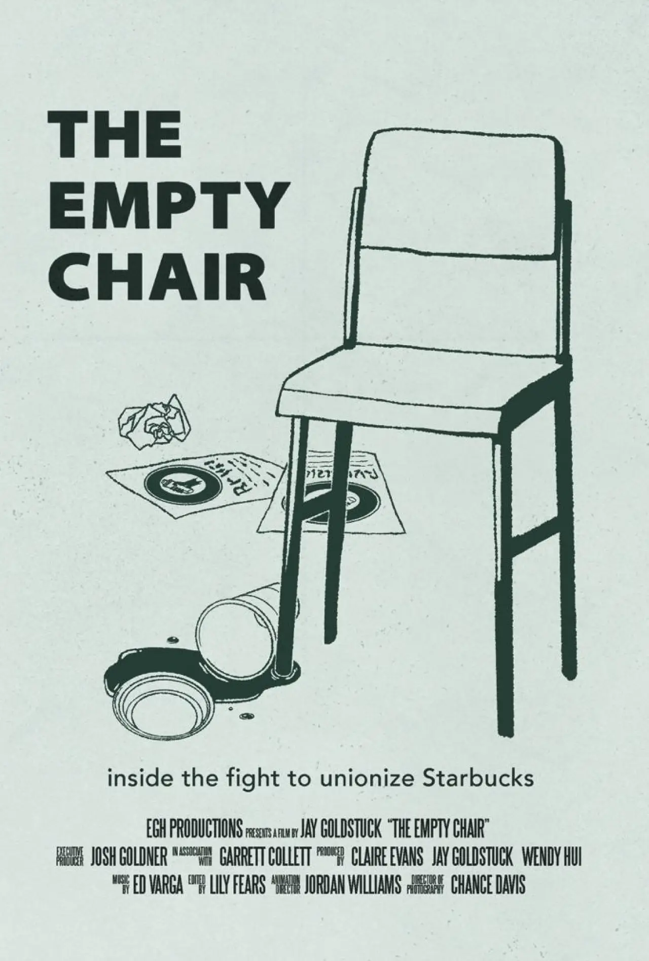 Movie poster "The Empty Chair"