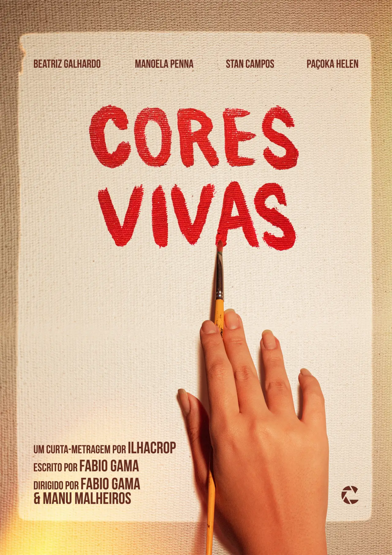 Movie poster "Cores Vivas"