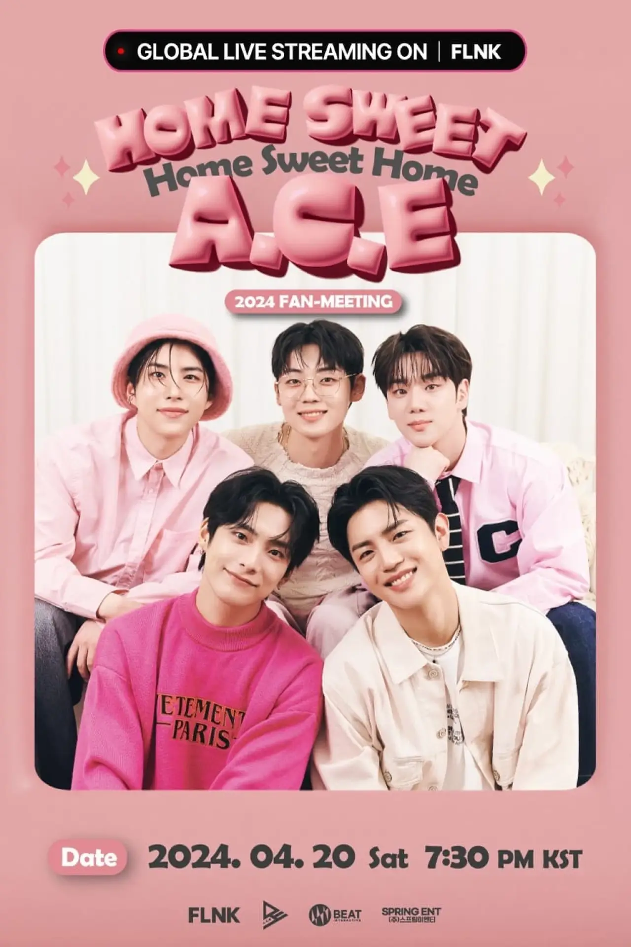 Movie poster "A.C.E FAN MEETING [HOME SWEET A.C.E]"