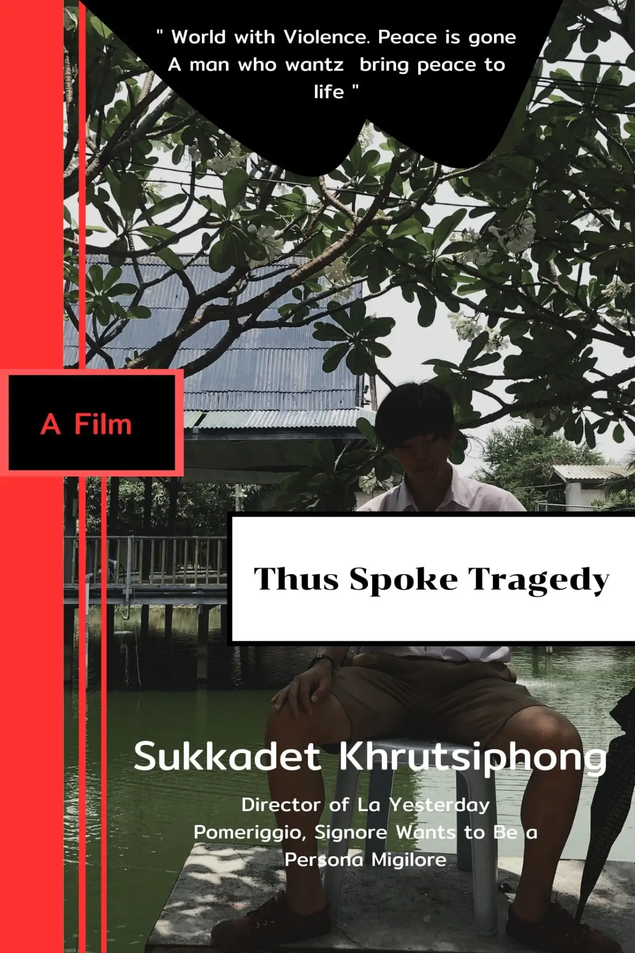 Movie poster "Thus Spoke Tragedy"