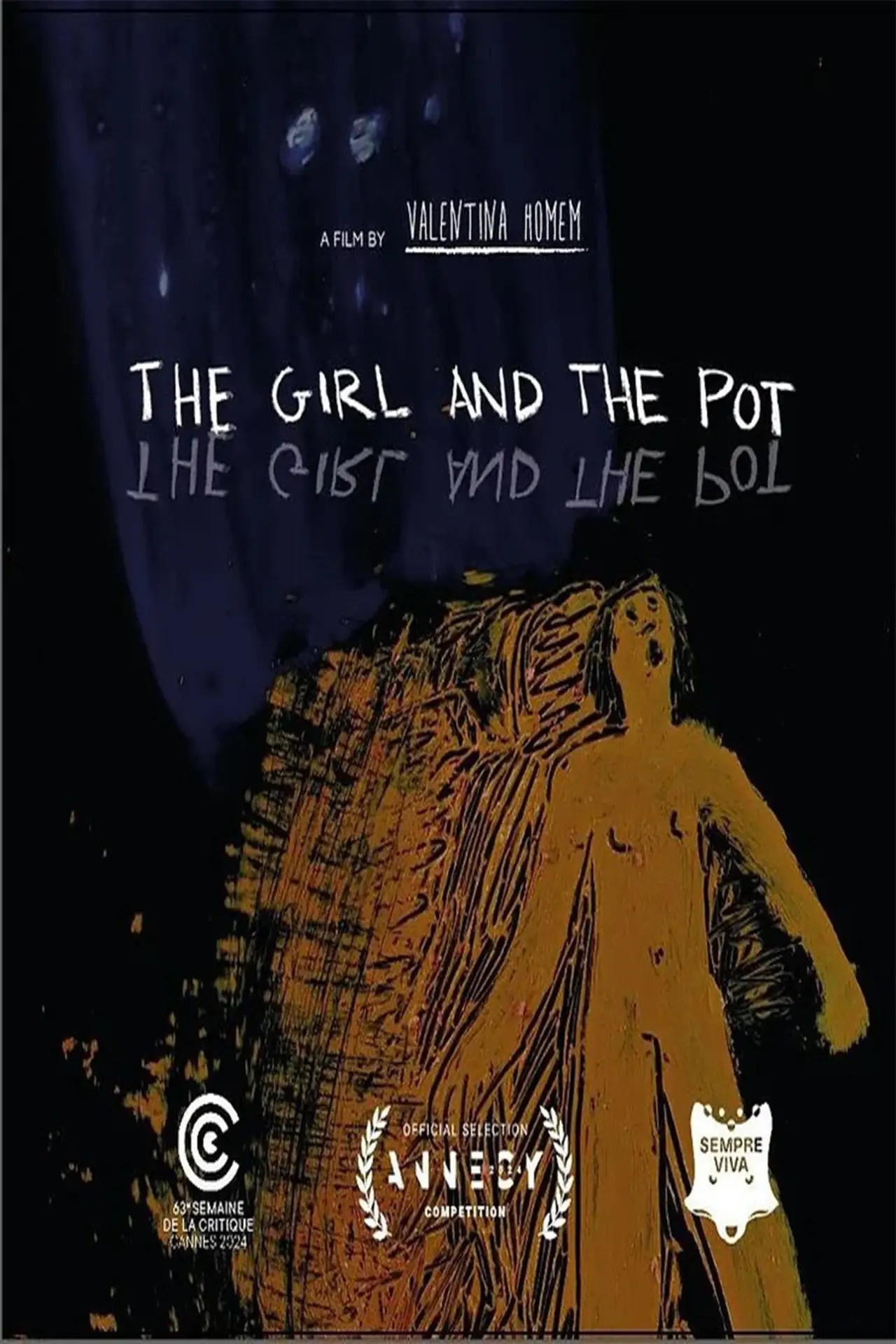 Movie poster "The Girl and The Pot"