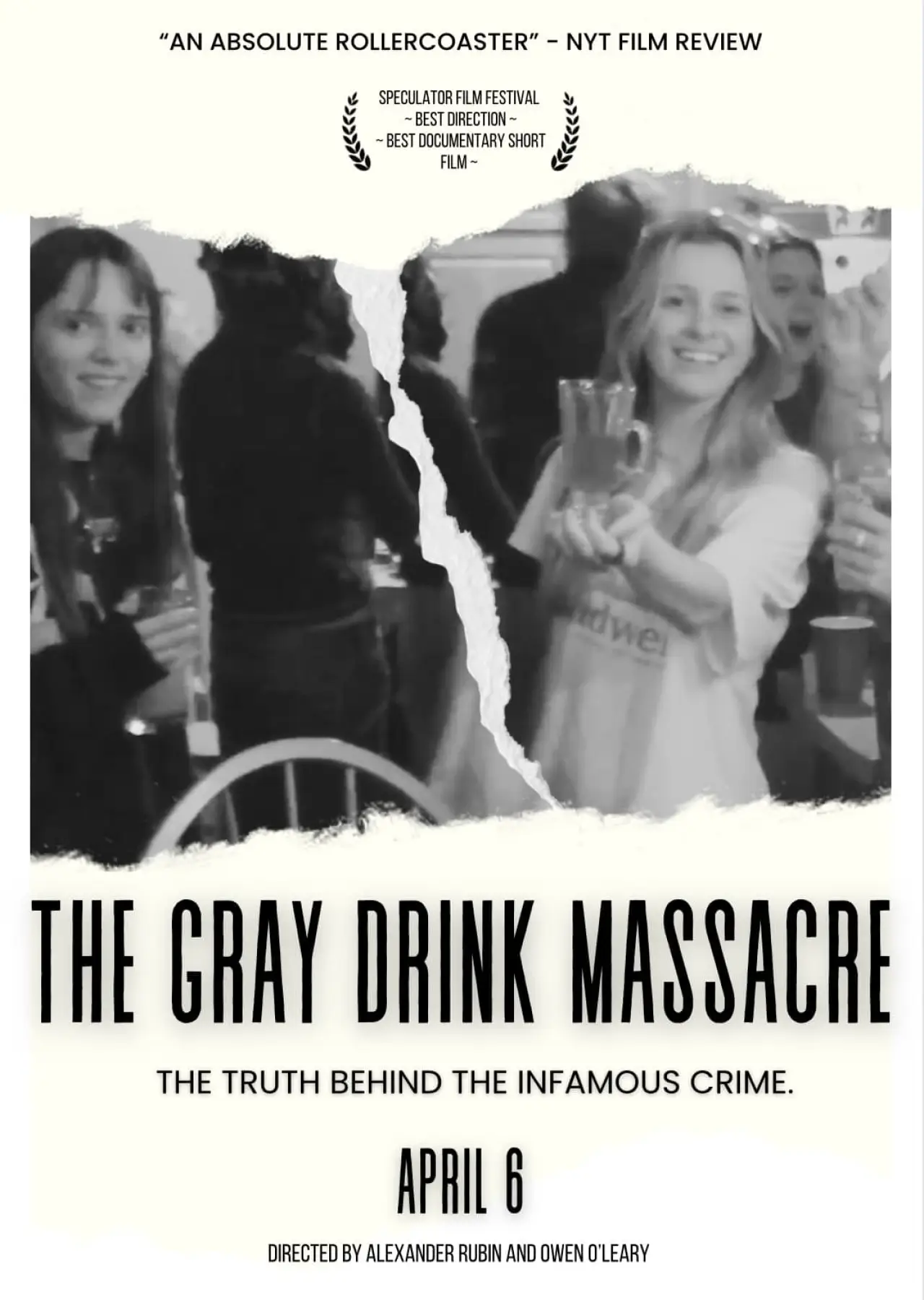 Movie poster "The Gray Drink Massacre"