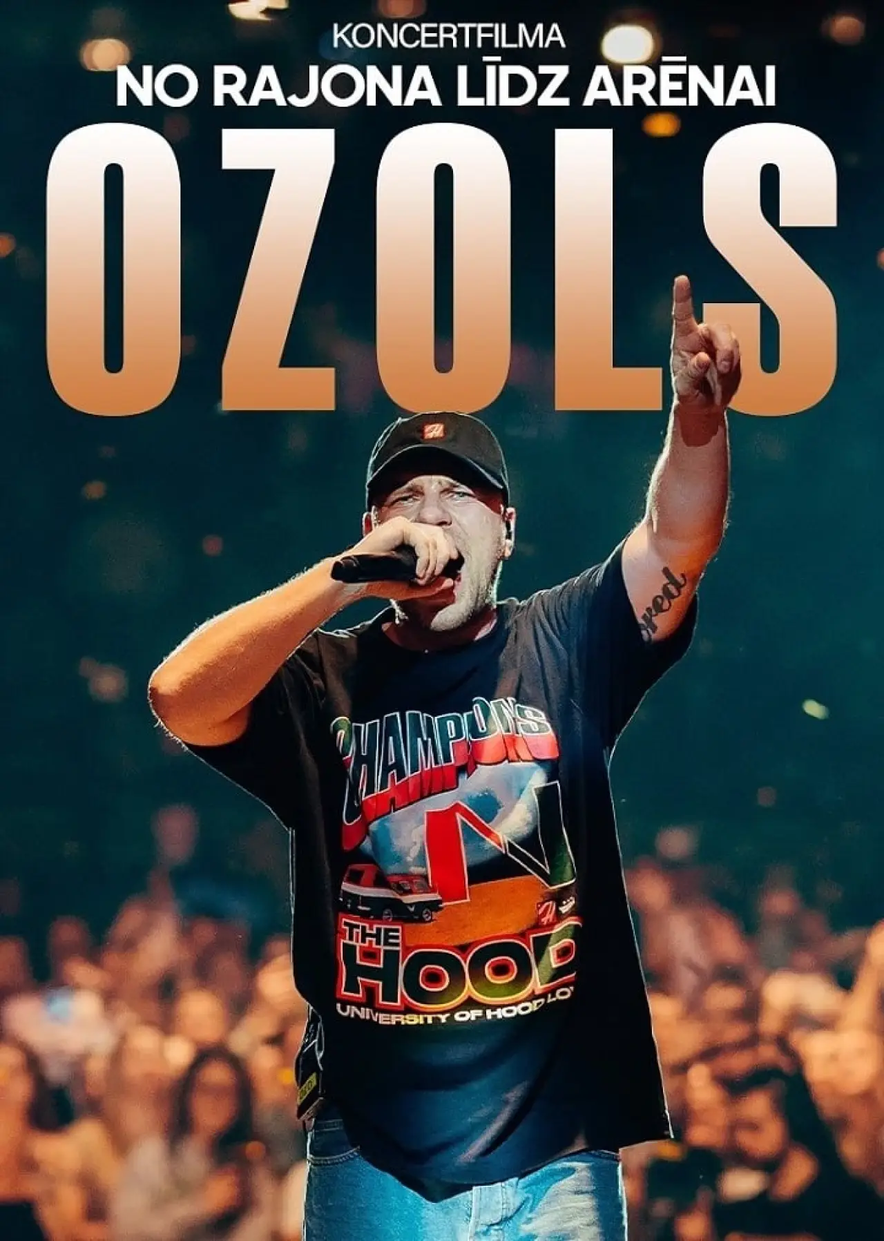 Movie poster "Ozols: No Rajona līdz Arēnai"