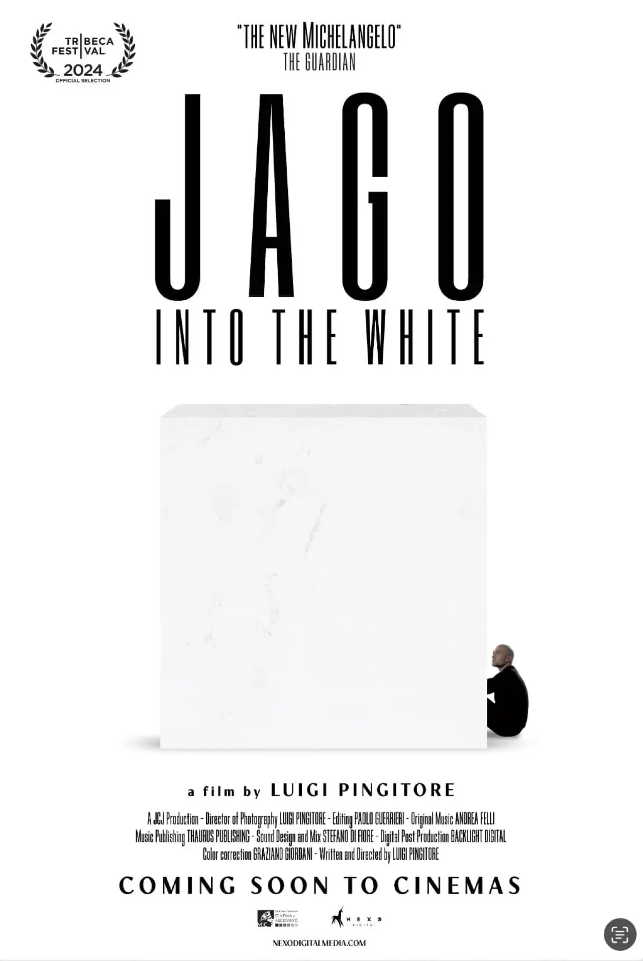 Movie poster "Jago Into the White"