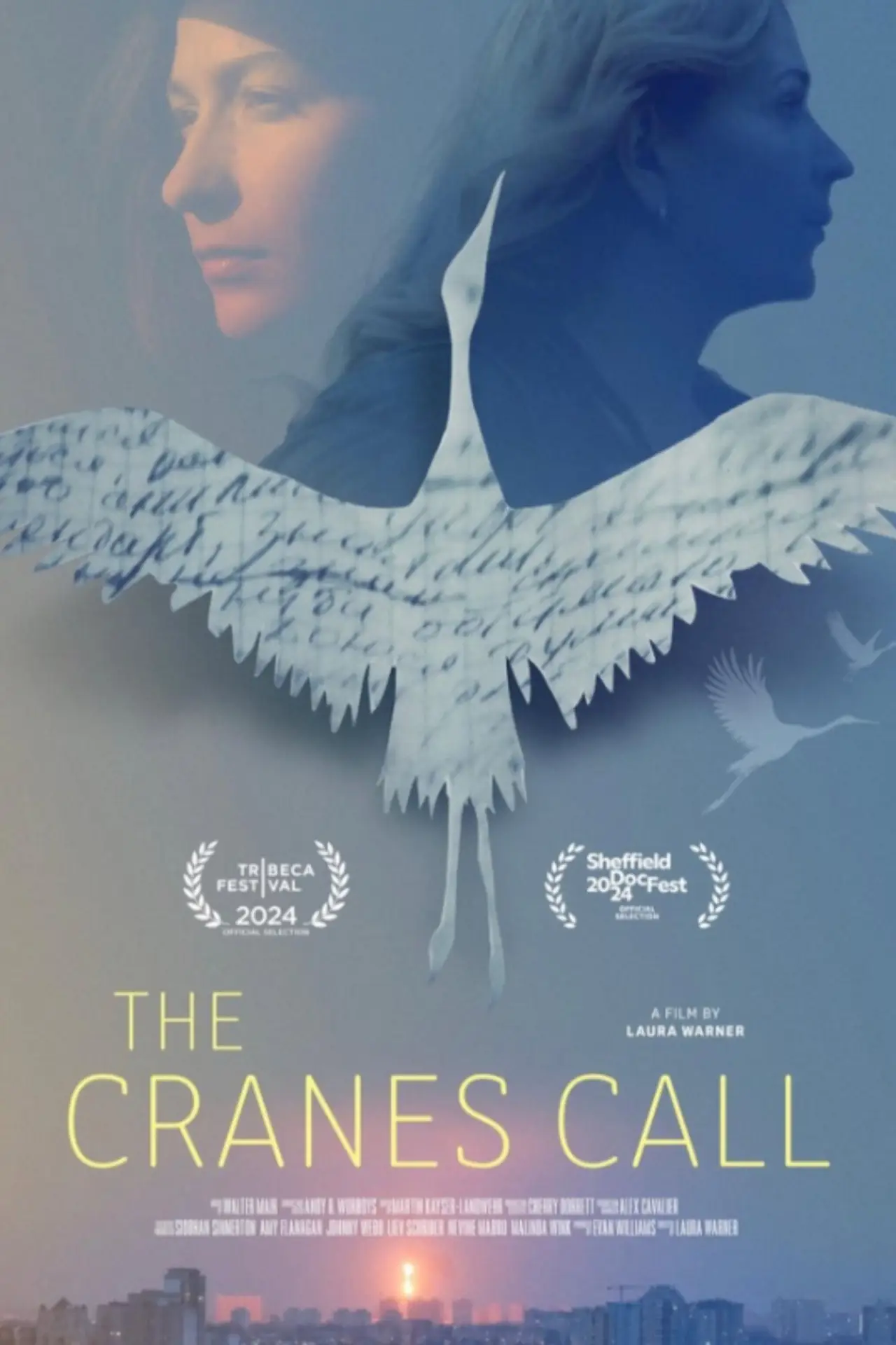 Movie poster "The Cranes Call"