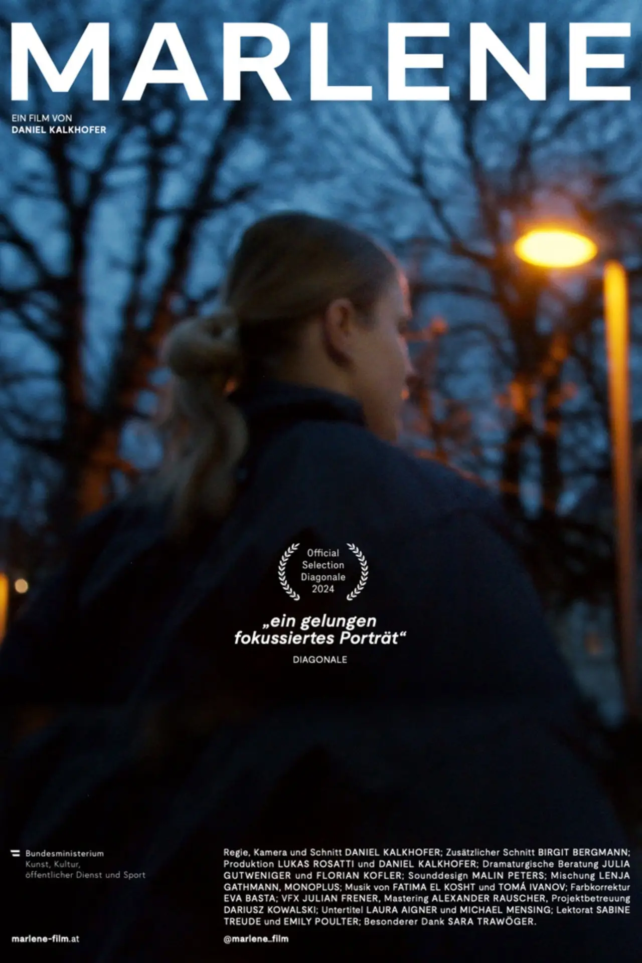 Movie poster "Marlene"