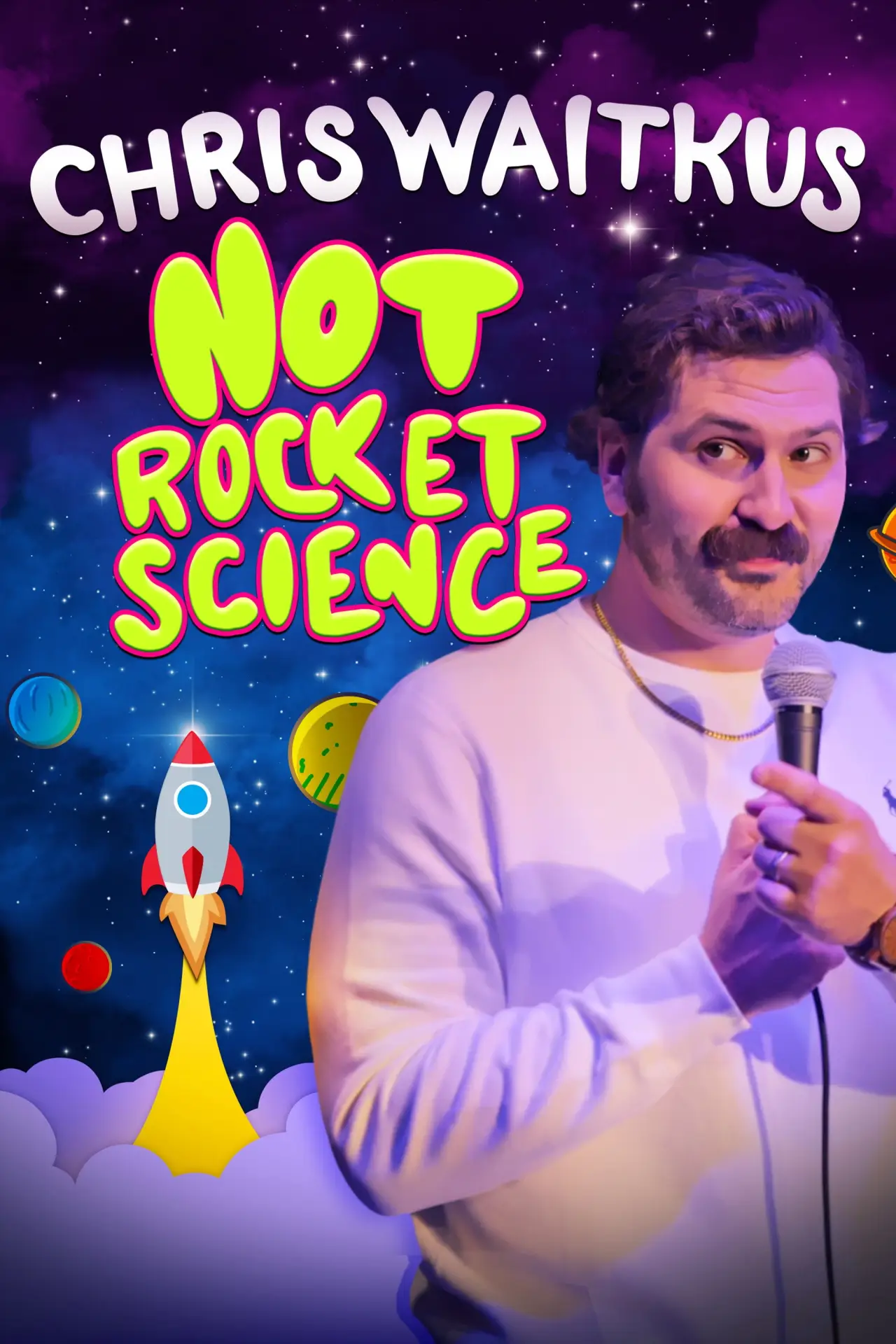 Movie poster "Chris Waitkus: Not Rocket Science"