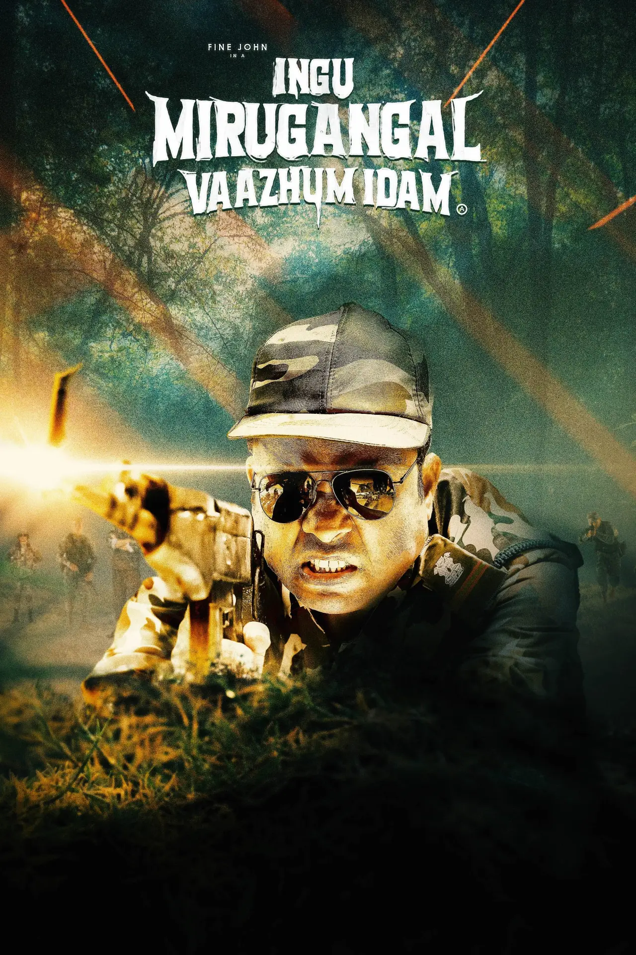 Movie poster "Ingu Mirugangal VaazhumIdam"
