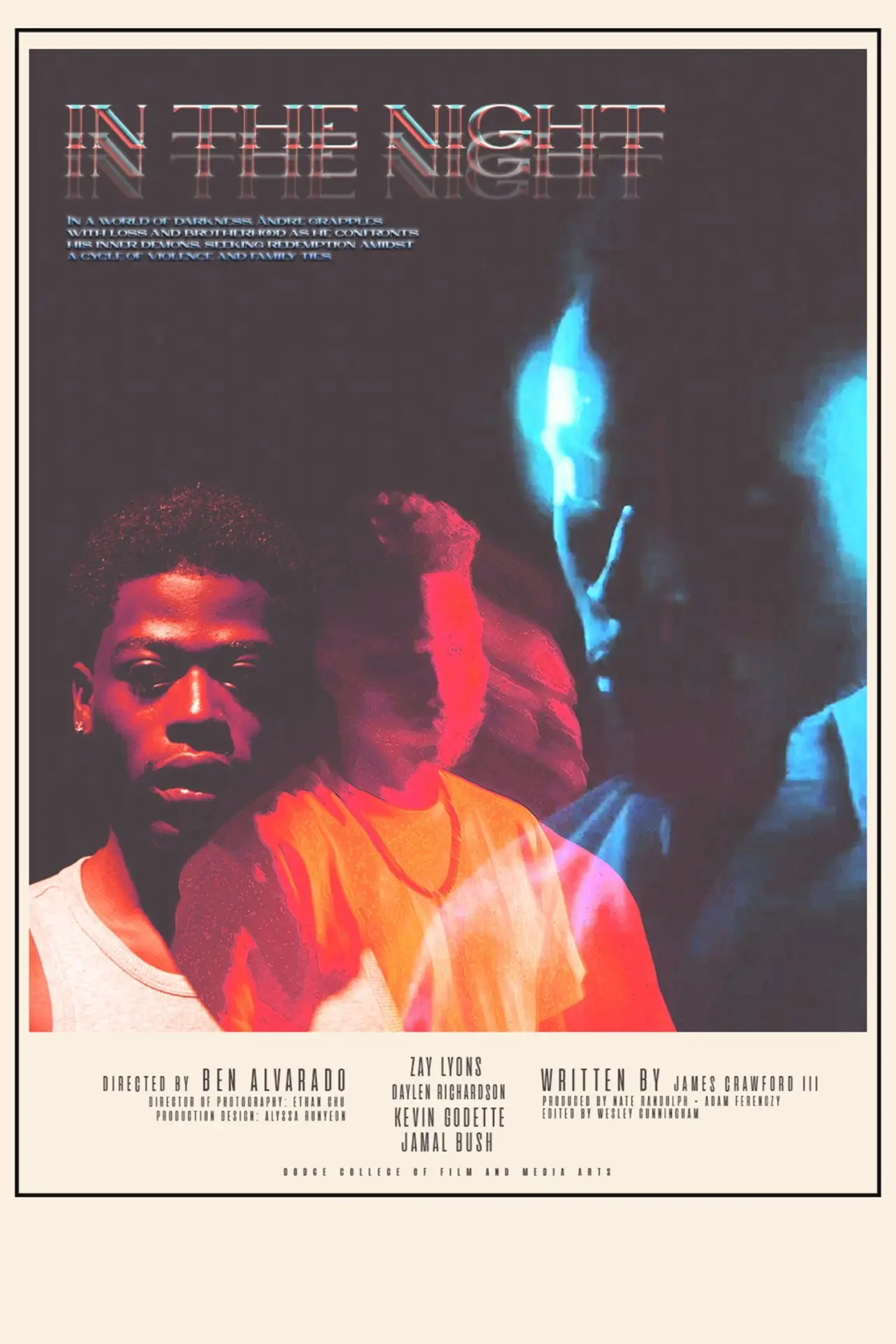 Movie poster "In The Night"