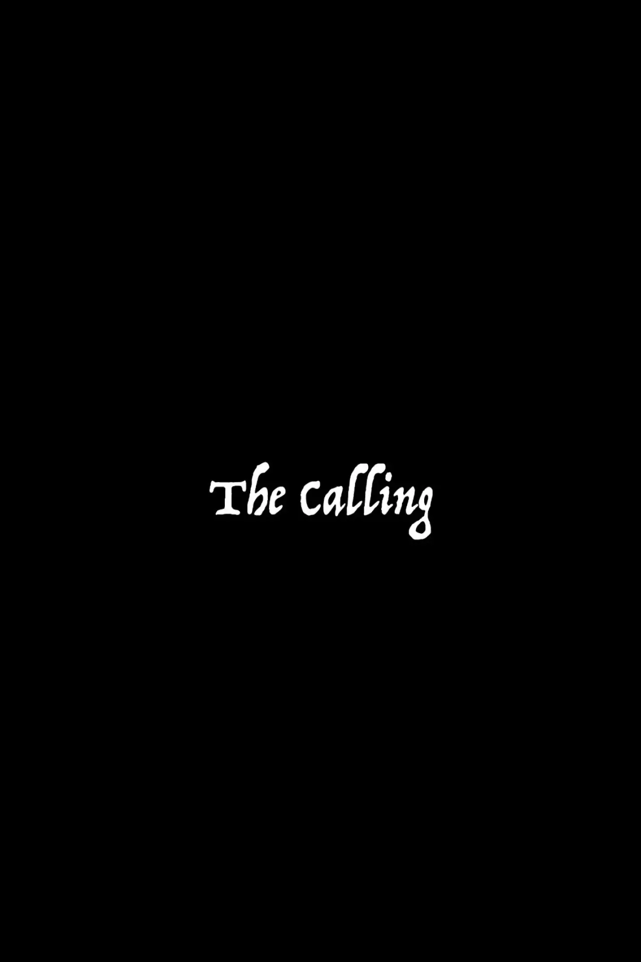 Movie poster "The Calling"