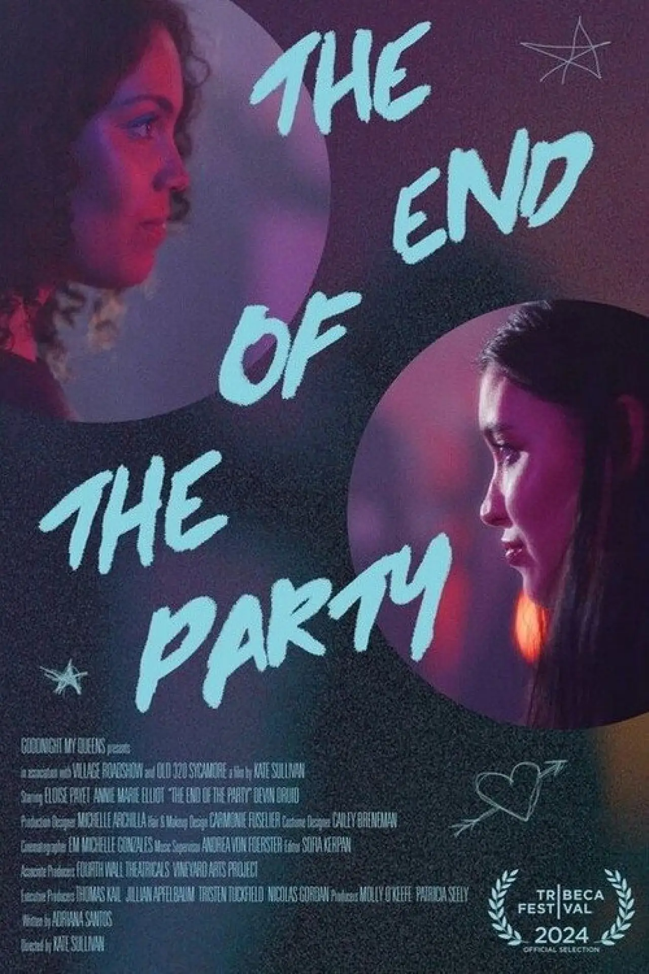 Movie poster "The End of the Party"