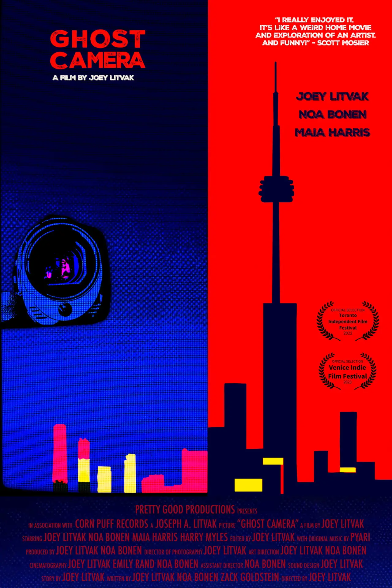 Movie poster "Ghost Camera"