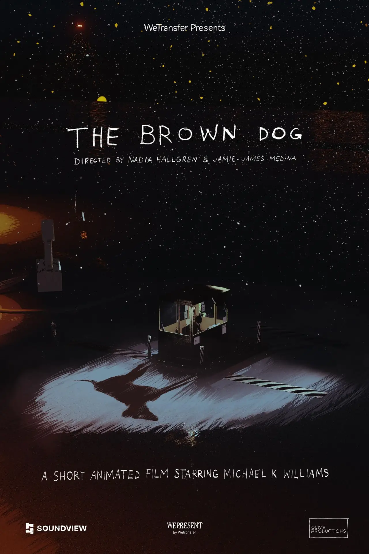 Movie poster "The Brown Dog"