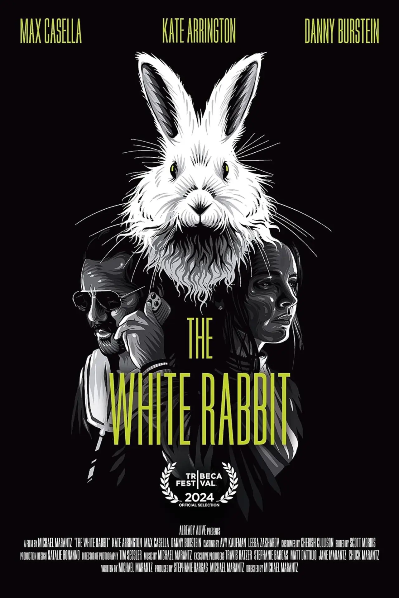 Movie poster "The White Rabbit"