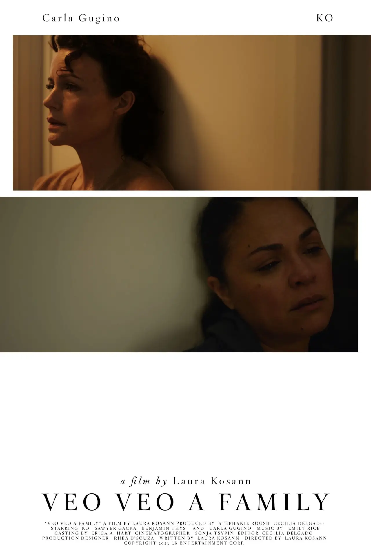 Movie poster "Veo Veo A Family"
