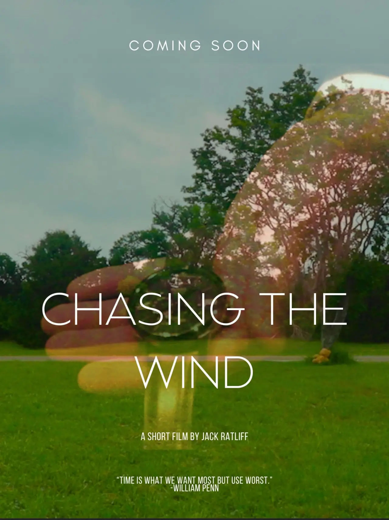 Movie poster "Chasing the Wind"