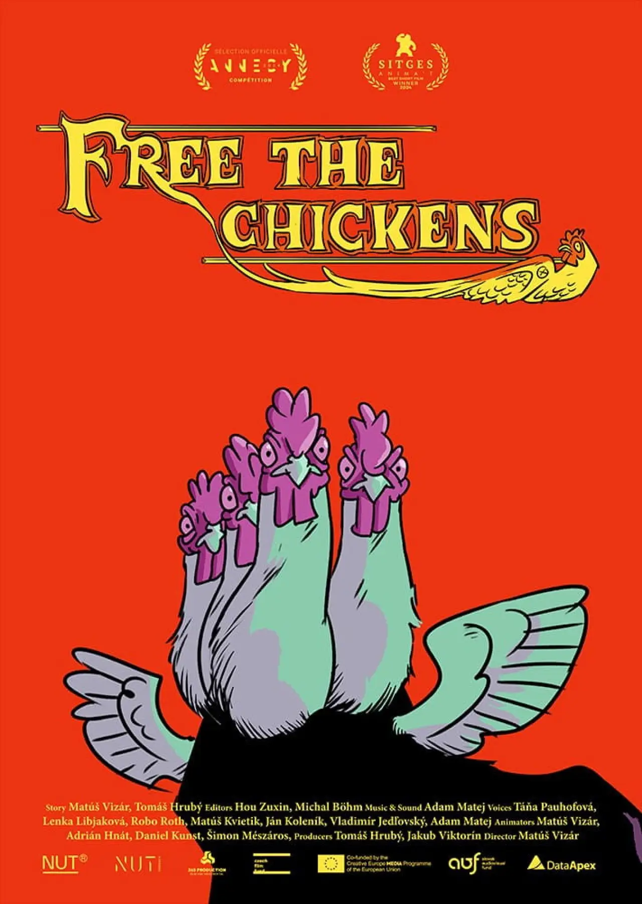 Movie poster "Free the Chickens"