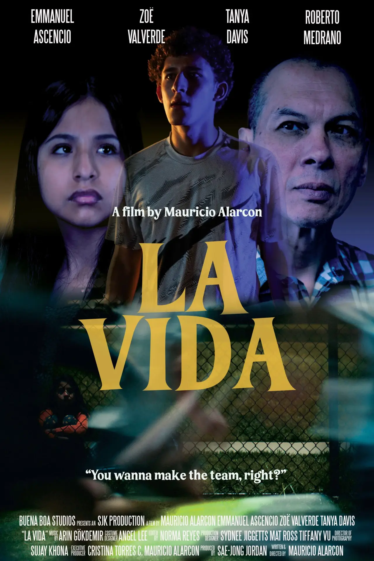 Movie poster "La Vida"