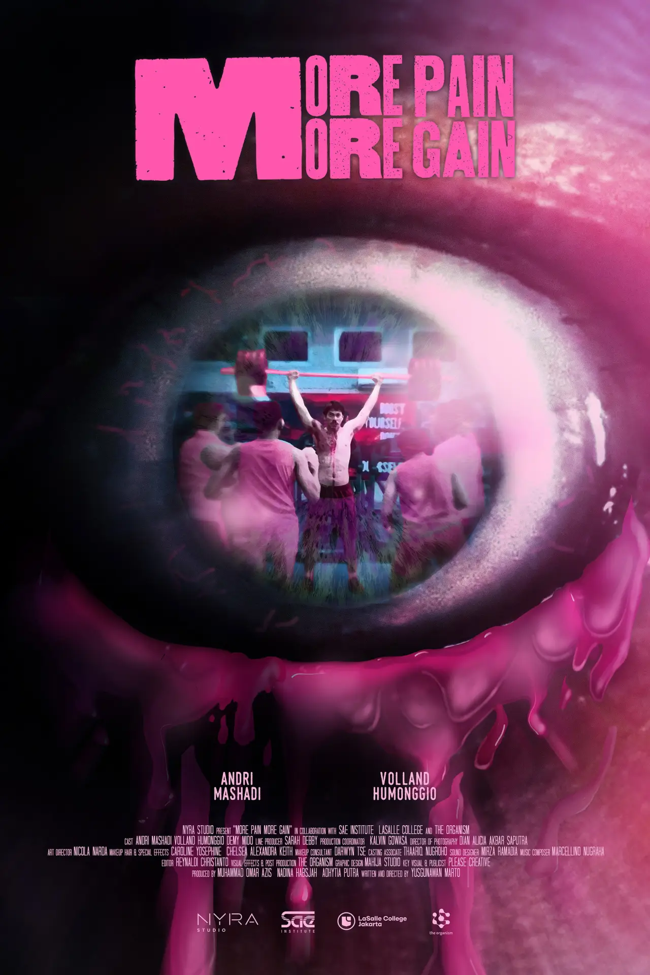 Movie poster "More Pain More Gain"