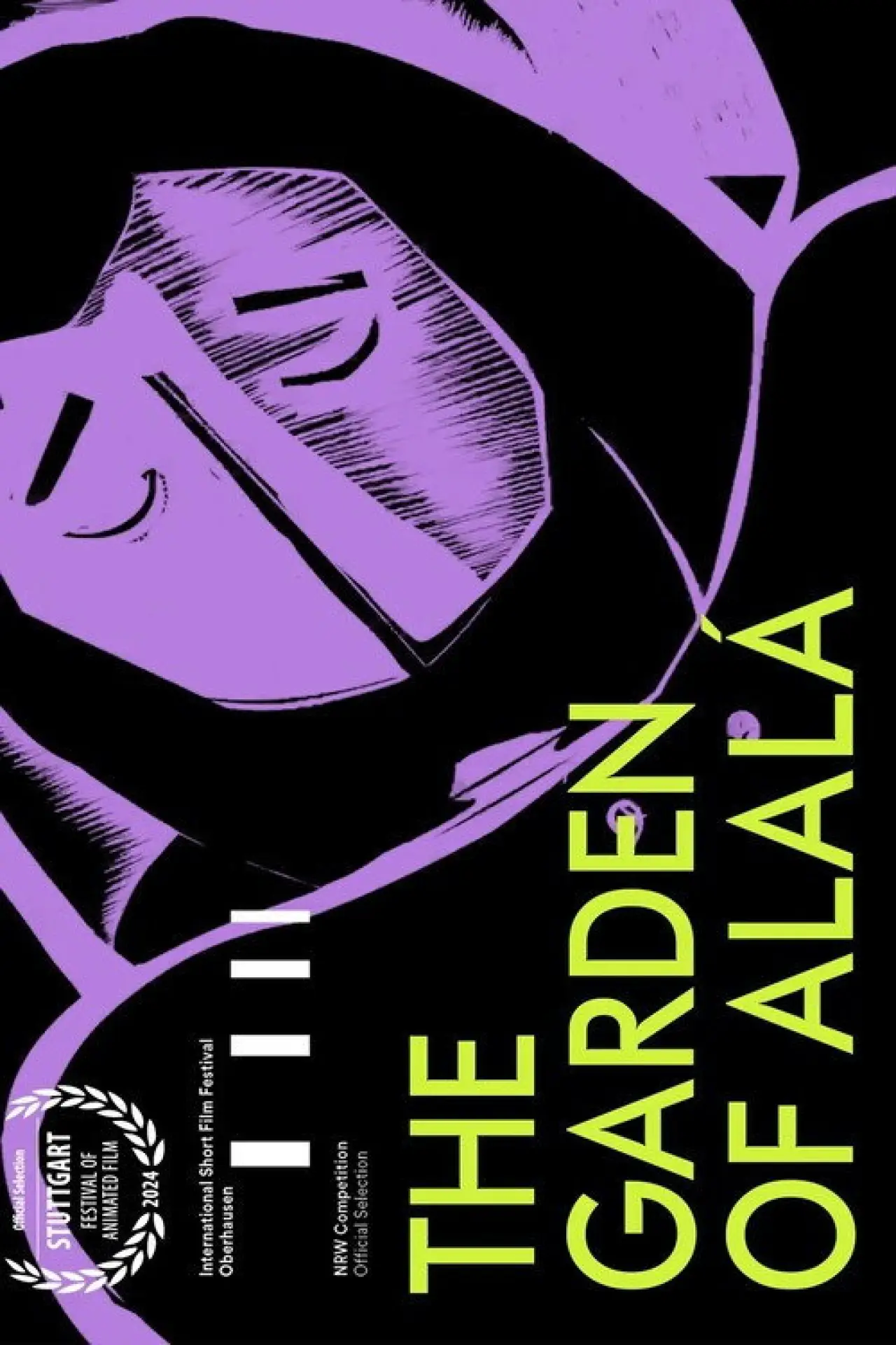 Movie poster "The Garden of Alalá"