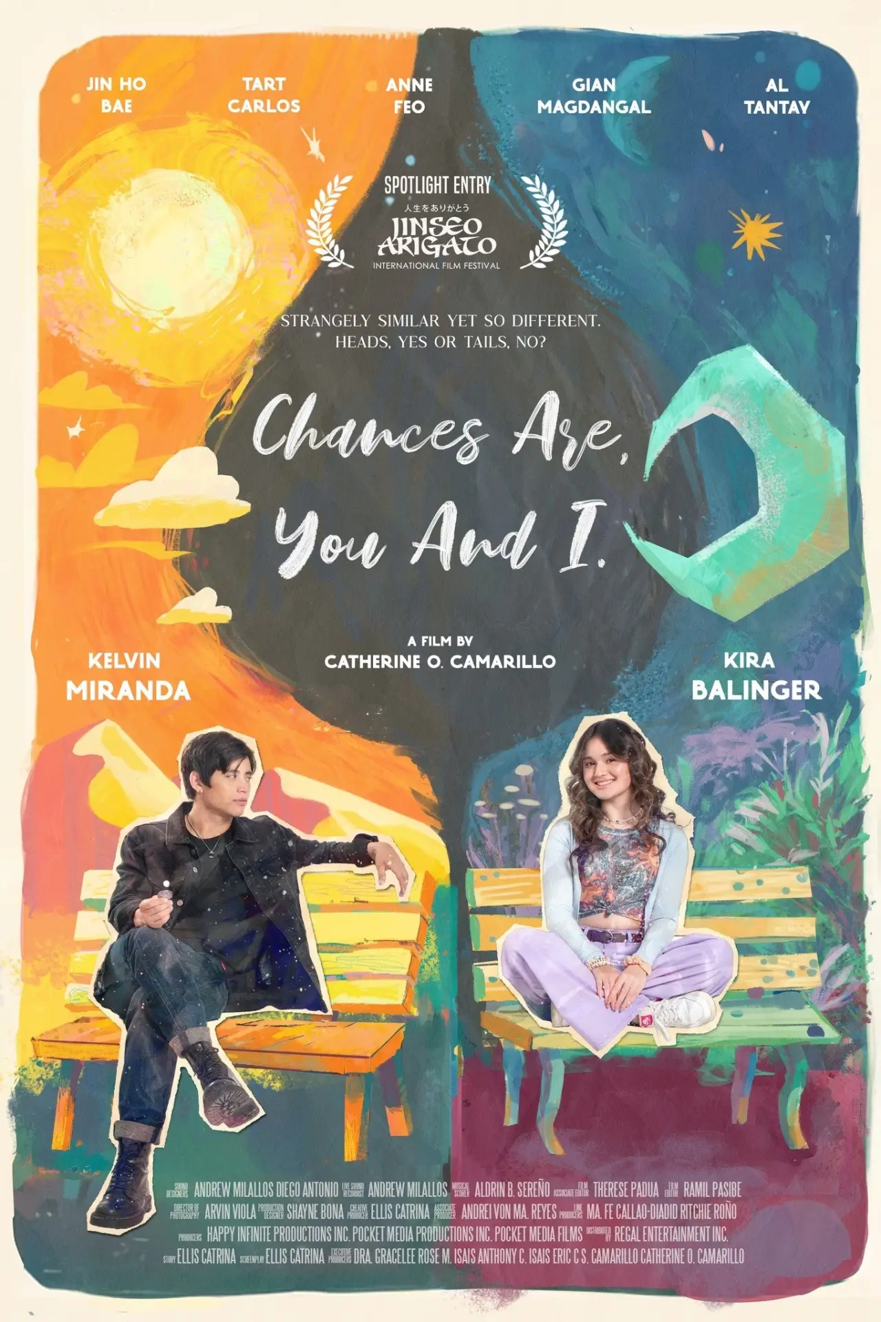 Movie poster "Chances Are, You and I"