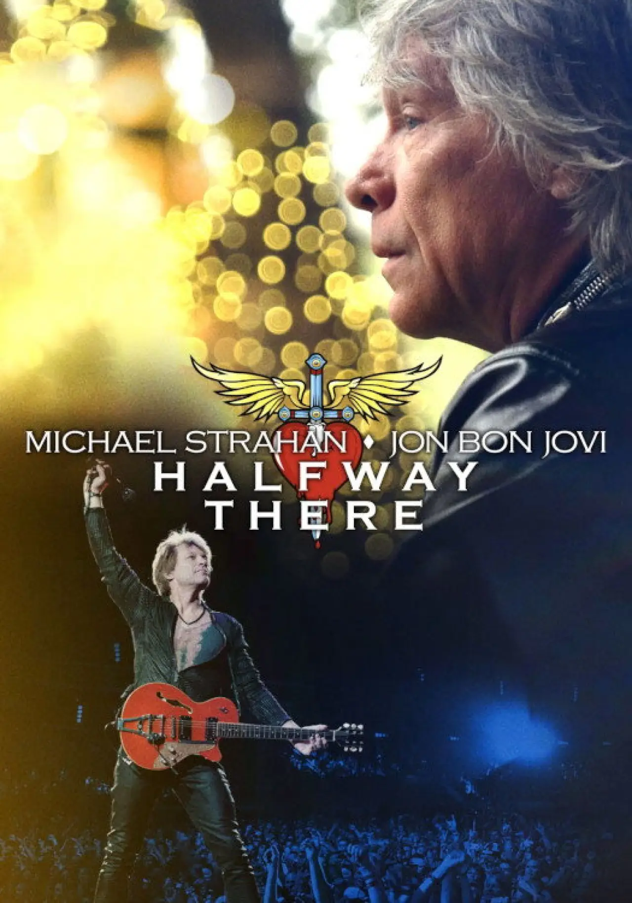 Movie poster "Michael Strahan x Jon Bon Jovi: Halfway There"