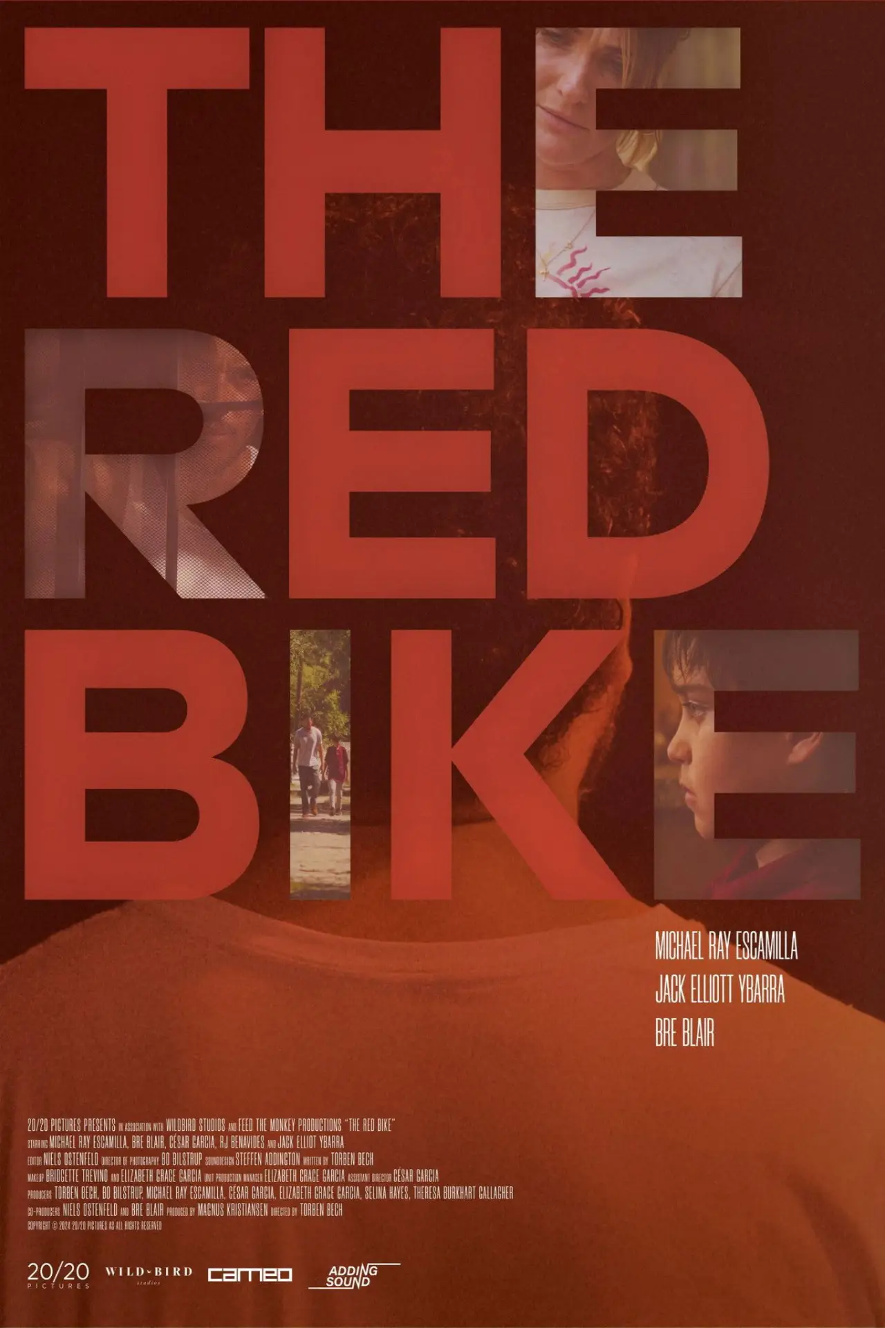 Movie poster "The Red Bike"
