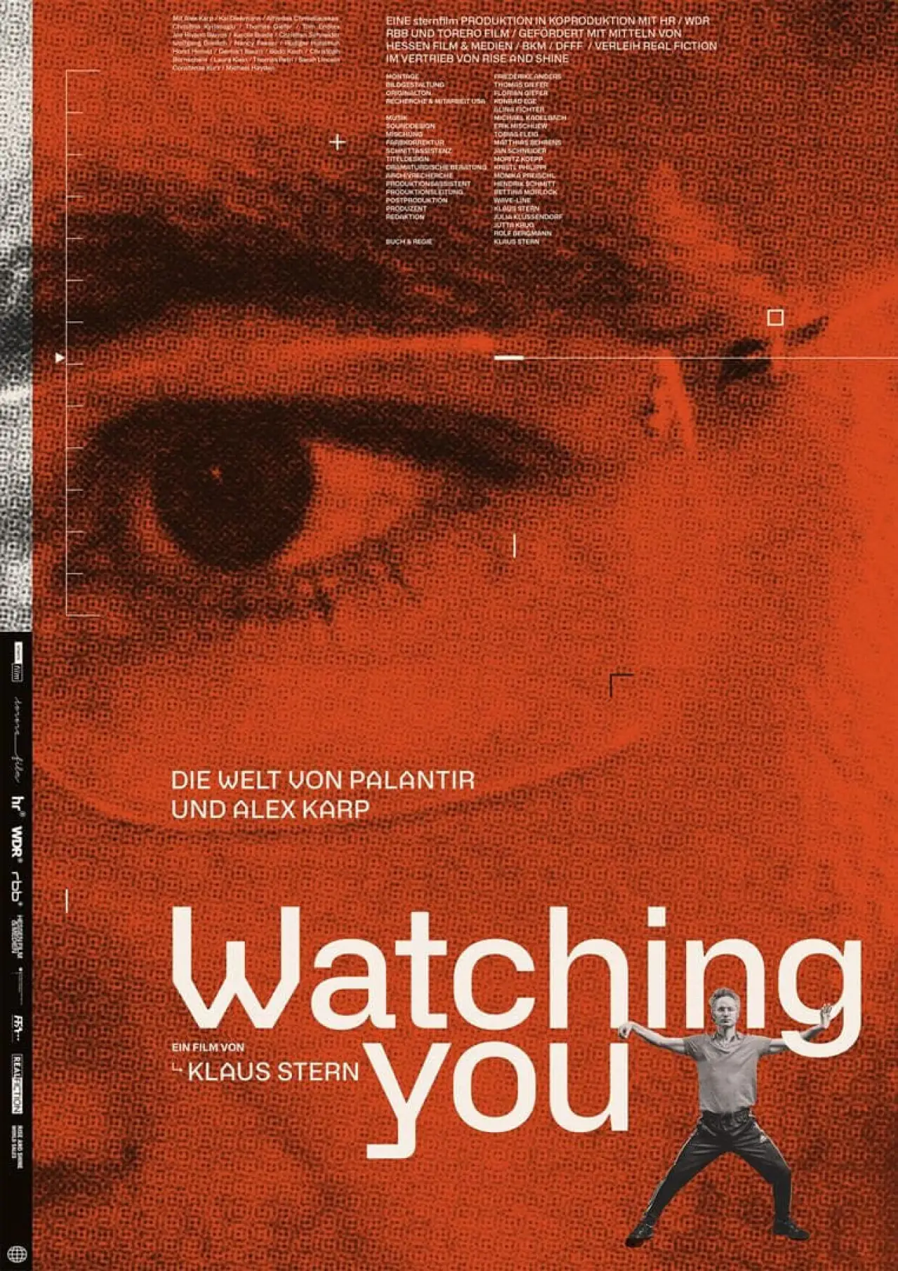 Movie poster "Watching You: The World of Palantir and Alex Karp"