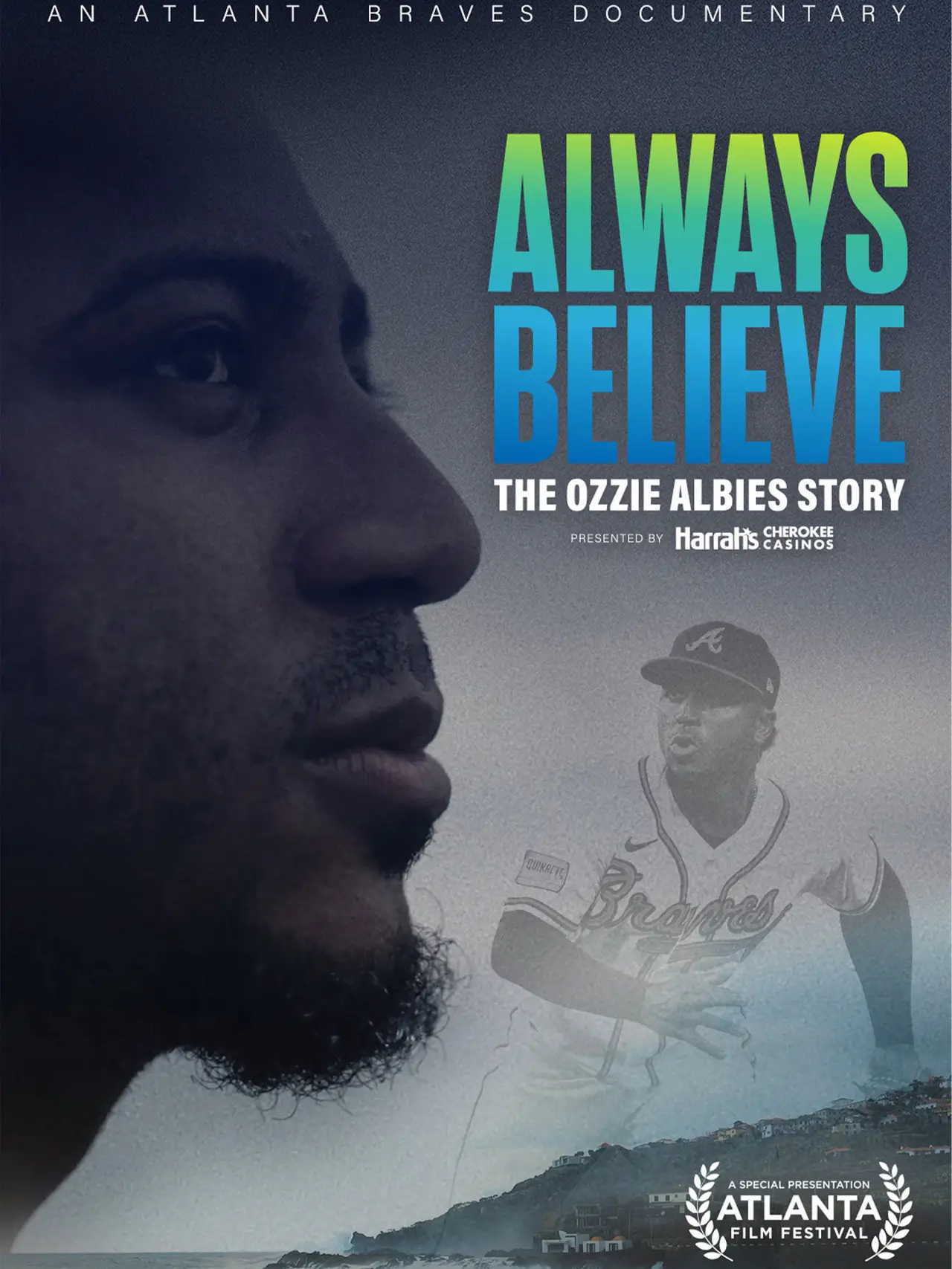 Movie poster "Always Believe: The Ozzie Albies Story"