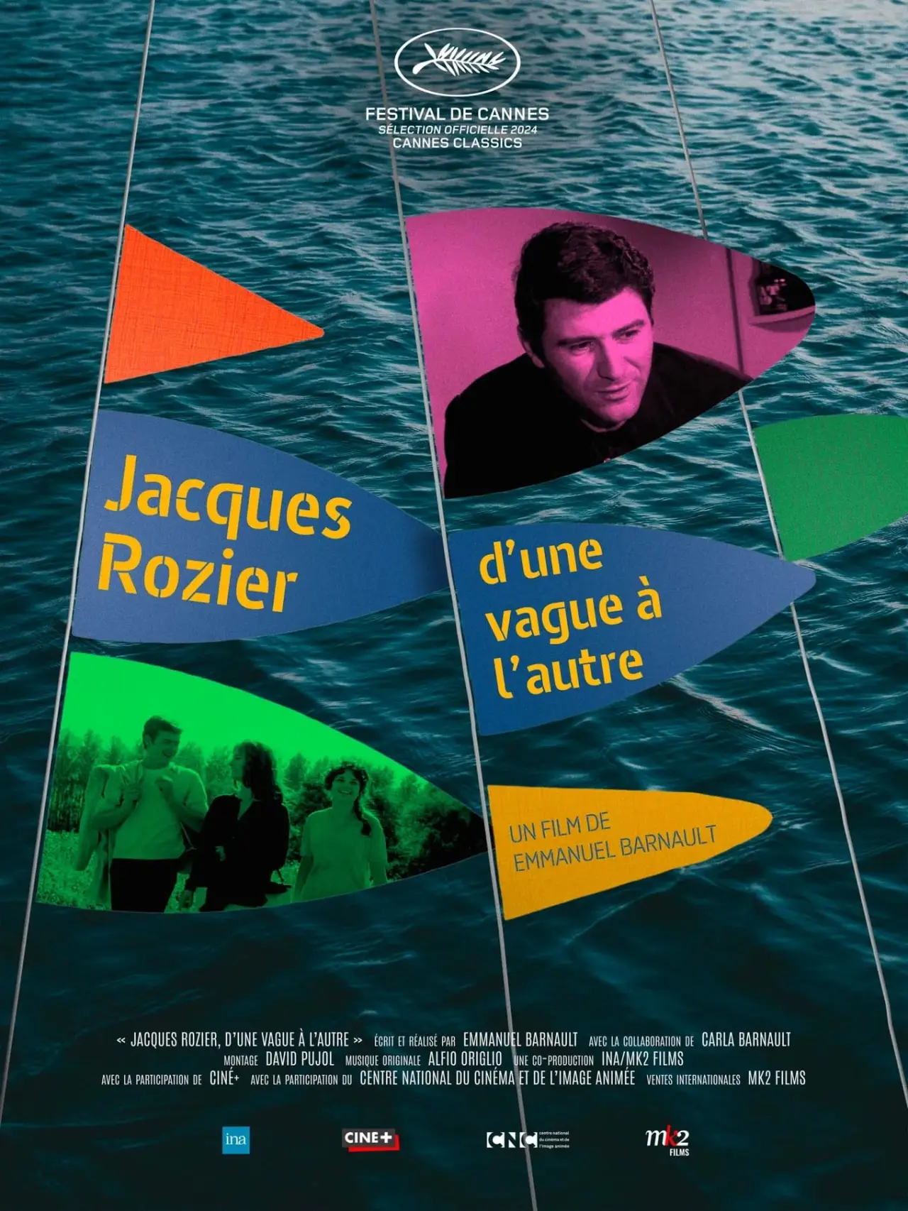 Movie poster "Jacques Rozier, d