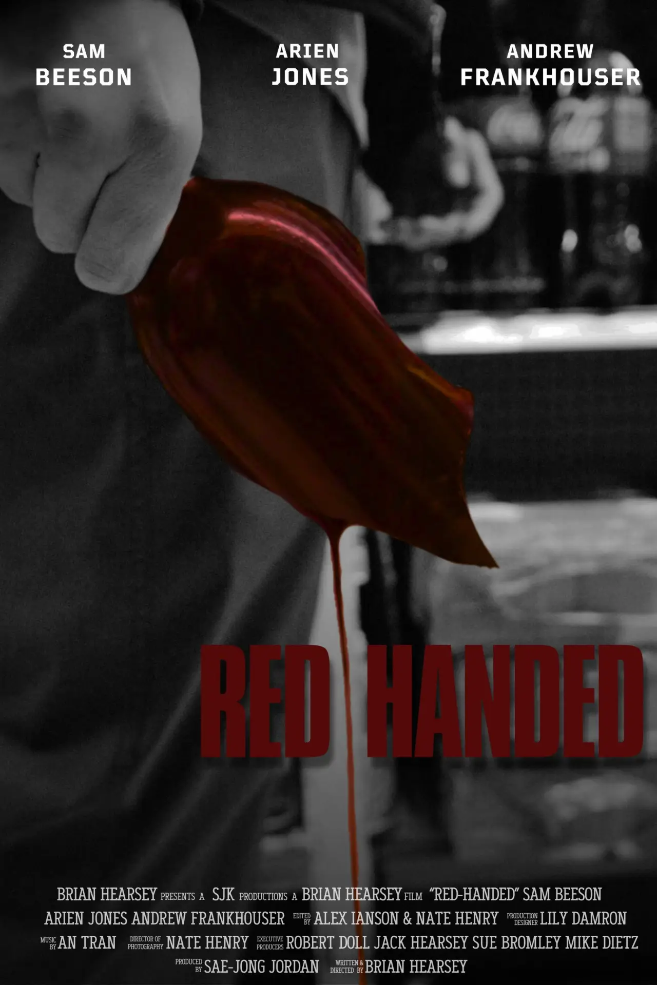Movie poster "Red-Handed"